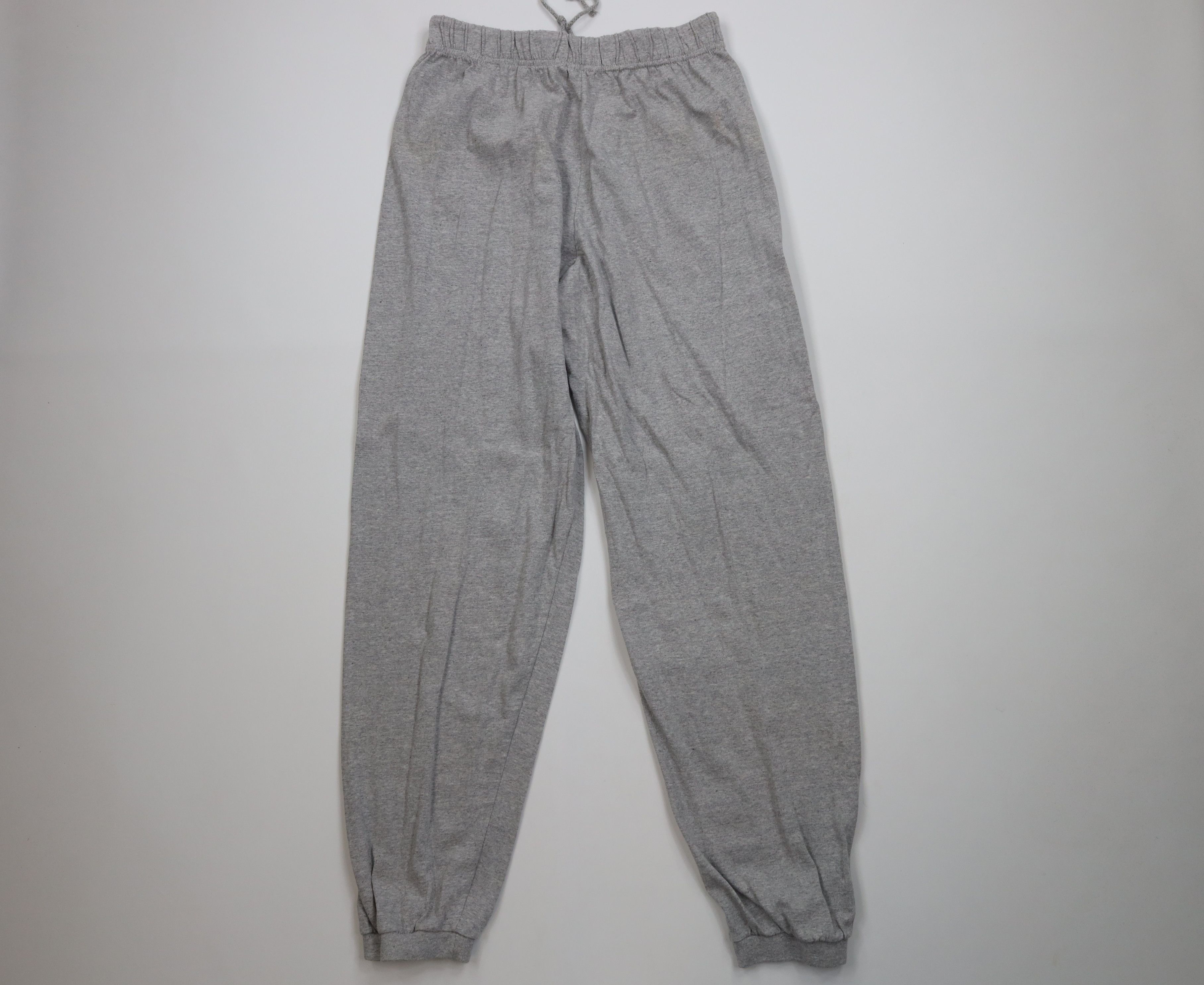 Hanes Vintage 90s Hanes Lightweight Sweatpants Joggers Pants Gray Size US 36 / EU 52 - 8 Thumbnail