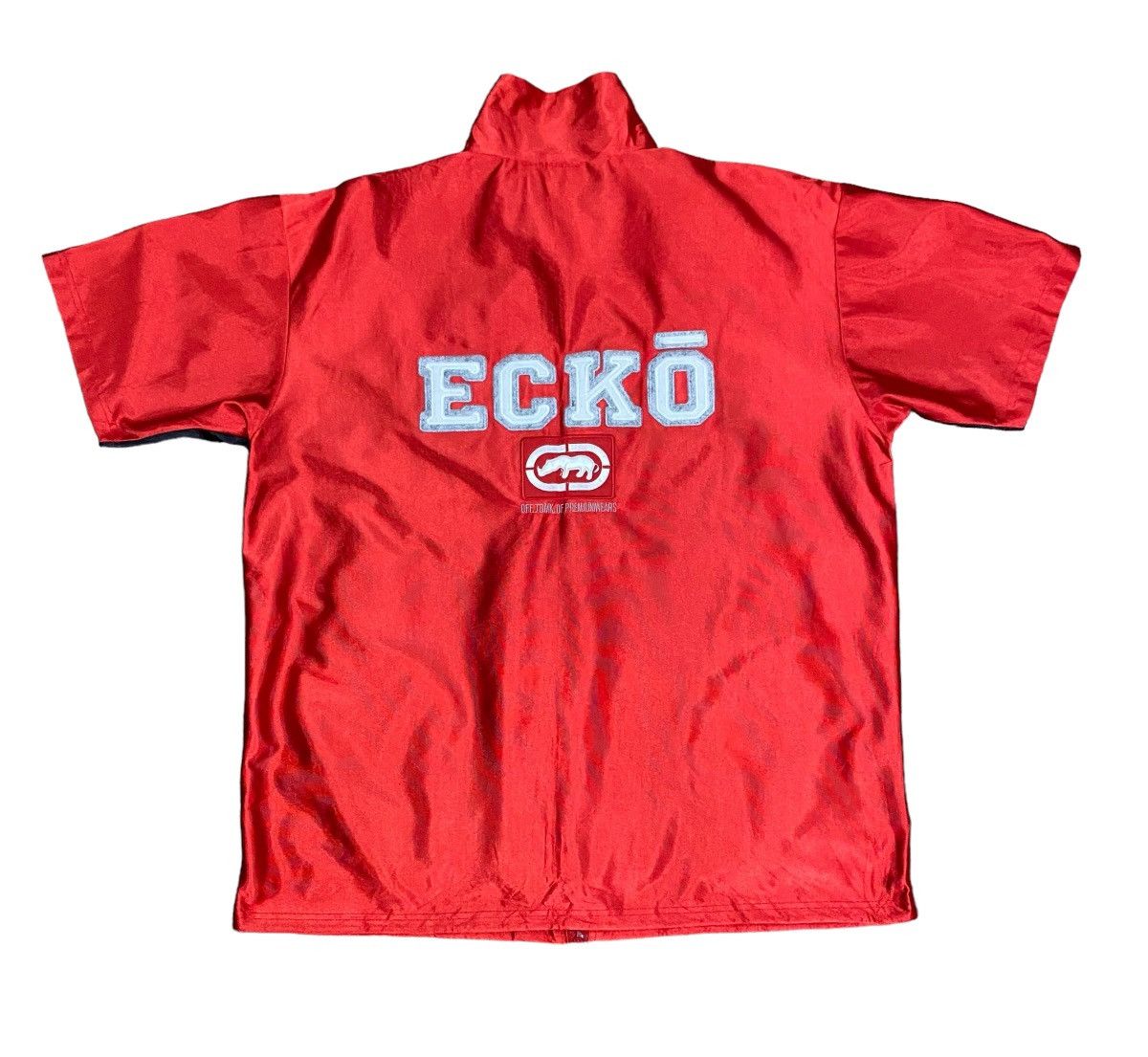 Ecko Unltd. 90s Ecko Unltd Zipper Jersey Shirt Size US L / EU 52-54 / 3 - 2 Thumbnail