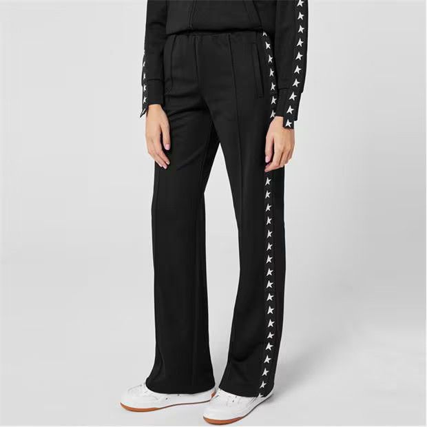 Golden Goose o1g2r1mq1024 Tracksuit Bottoms in Black & White Size 31" - 8 Thumbnail