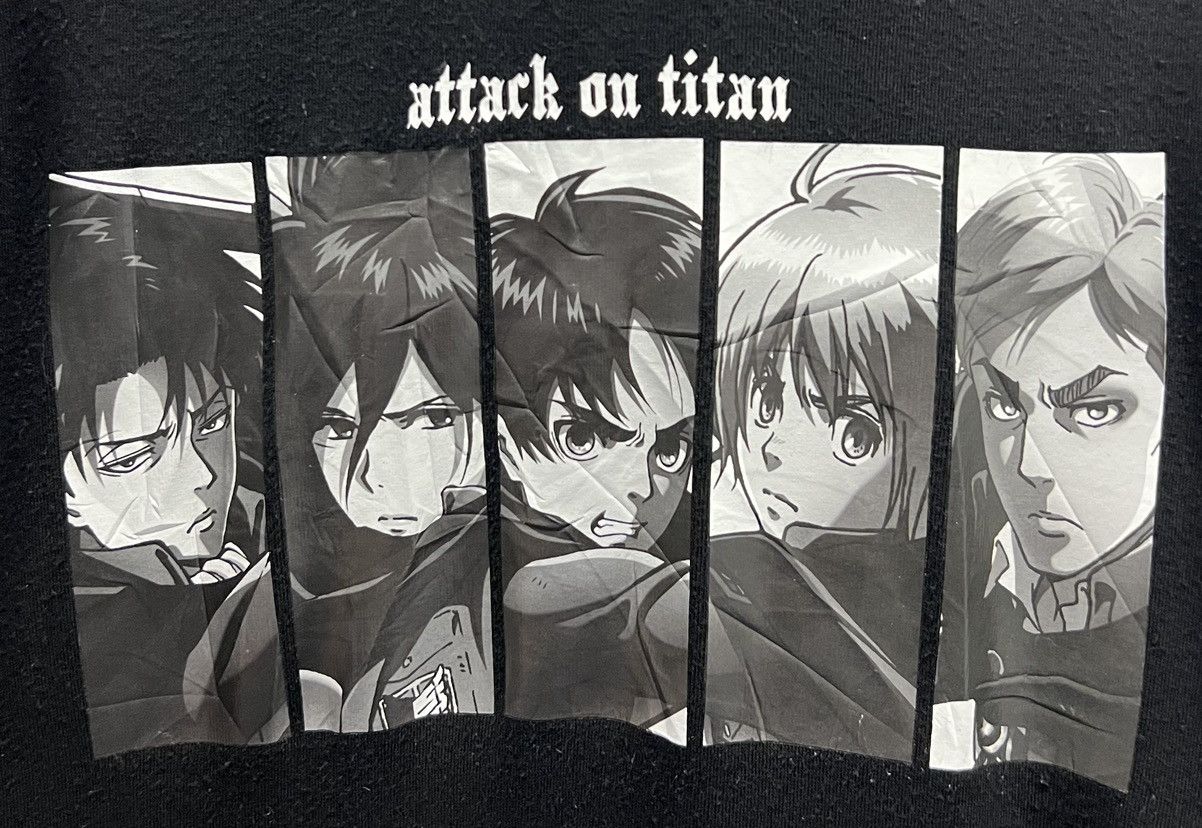 Anime × Japanese Brand × Vintage VINTAGE ATTACK ON TITAN HOODIE Size US XXL / EU 58 / 5 - 4 Thumbnail
