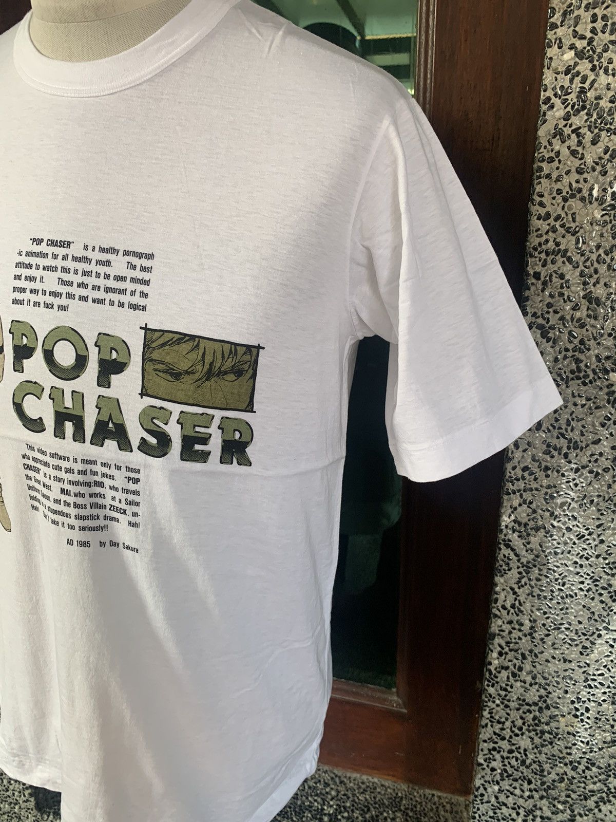 Anime × Vintage Vintage 90s Pop Chaser Day Sakura T shirt Size US M / EU 48-50 / 2 - 4 Thumbnail