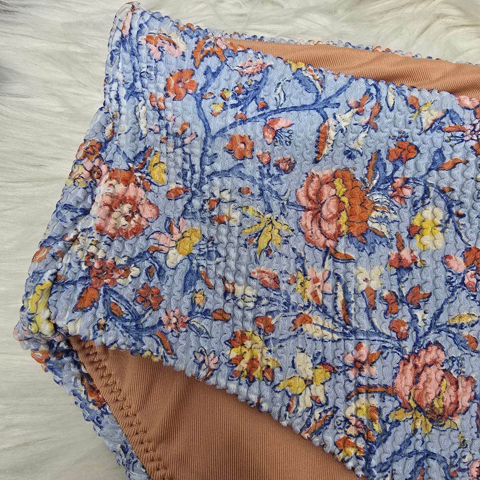 J.Crew NWT J. Crew Scrunchie high-rise bikini bottom Plus Size 2X Size ONE SIZE - 5 Thumbnail