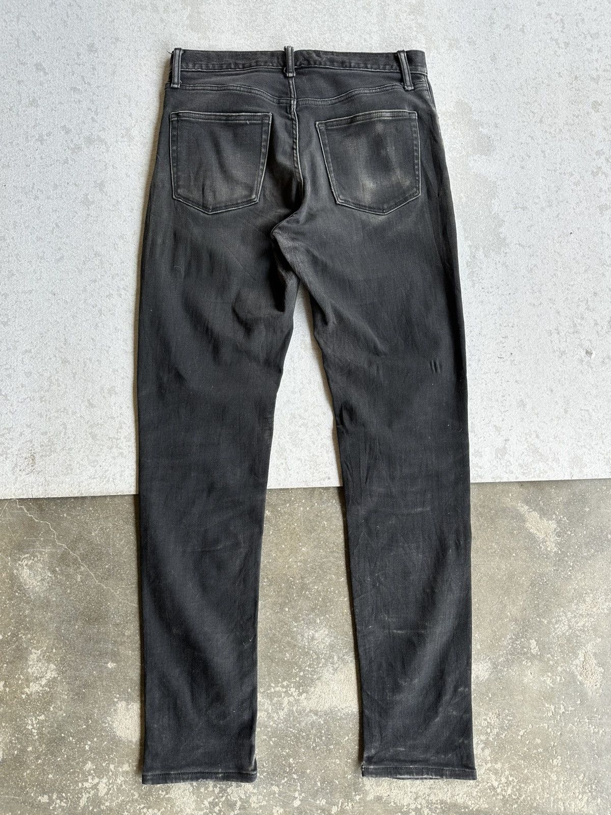 Japanese Brand UNIQLO Japan Jeans Heattech Black Pants W31 L31 Size US 31 - 13 Thumbnail