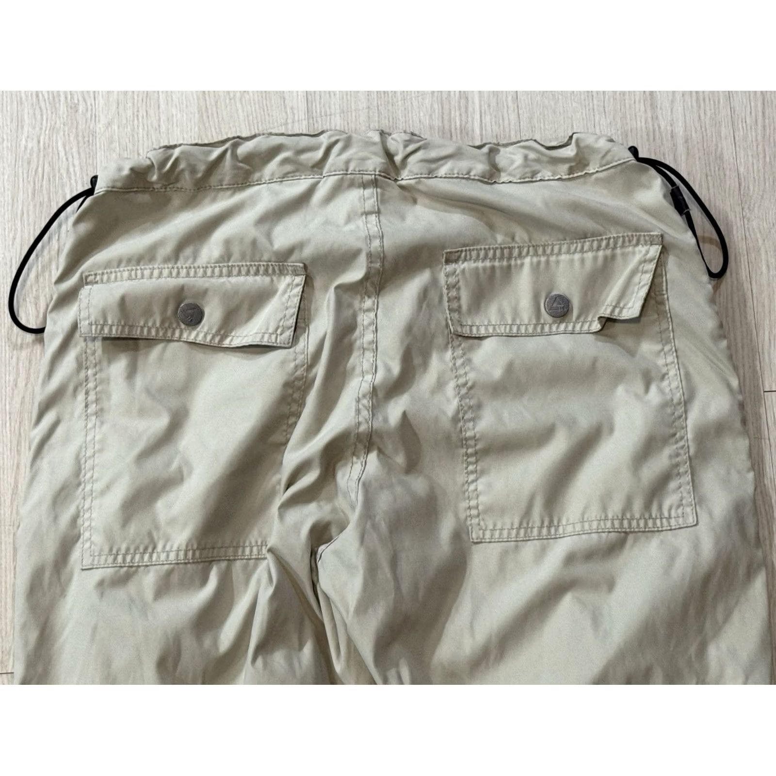 Levi's VINTAGE Levi’s Silvertab Parachute Pants Wide-Leg Jeans 32x31 Beige Men Medium Baggy Grunge 90s Hip Hop USA Size US 31 - 5 Thumbnail