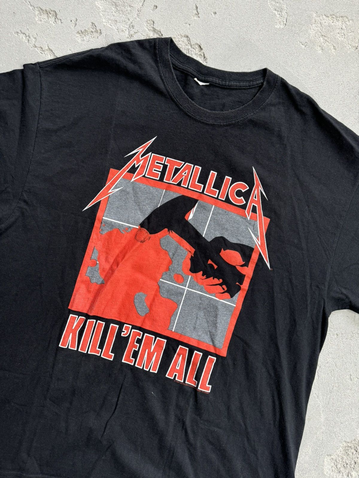 Band Tees × Vintage metallica kill em all vintage 1994 Size US L / EU 52-54 / 3 - 3 Thumbnail