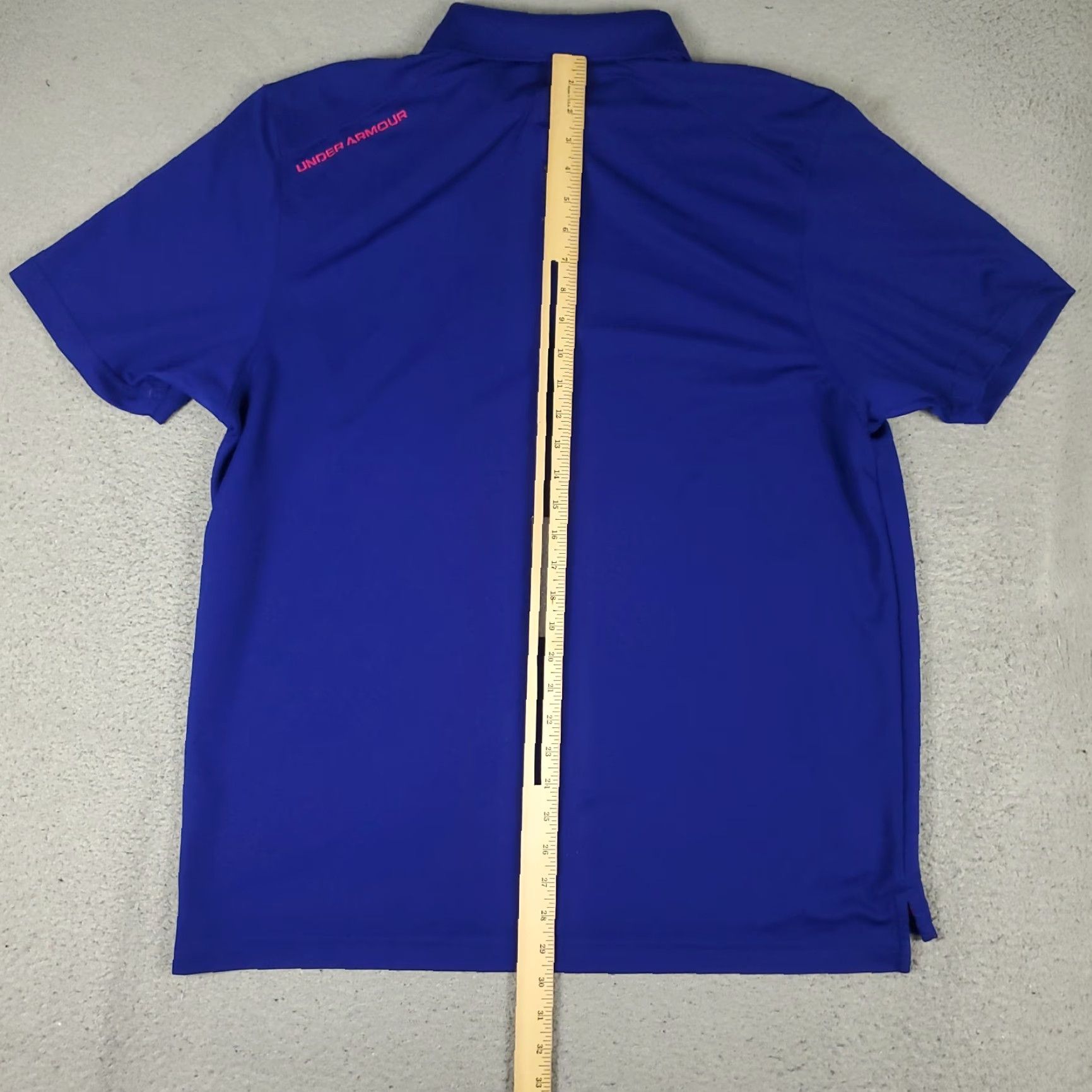 Under Armour Under Armour Polo Shirt Mens XL Blue Logo Golf Casual Short Sleeve Polo Shirt Mens XL Blue Logo Golf Casual Short Sleeve Size US XL / EU 56 / 4 - 5 Thumbnail