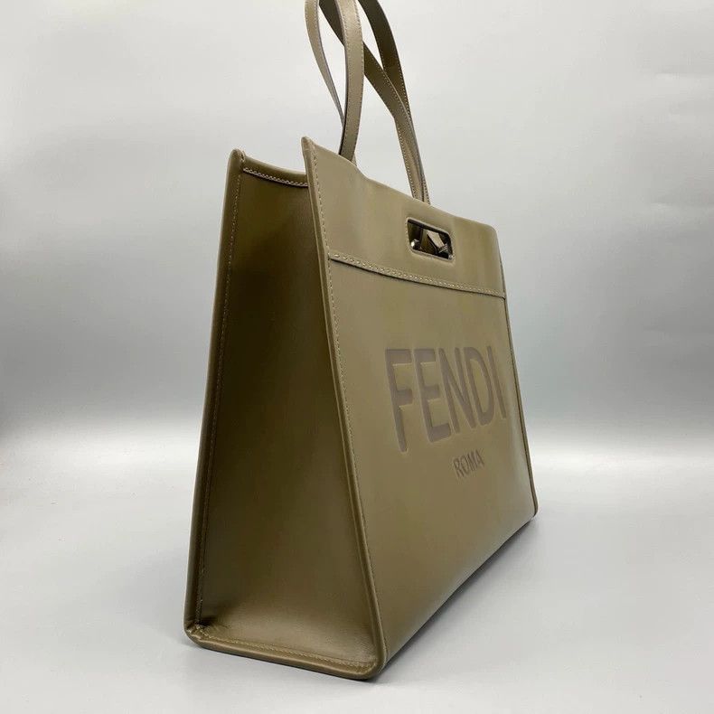 Fendi Fendi Large Logo Tote Shoulder Bag-2505 Size ONE SIZE - 8 Thumbnail