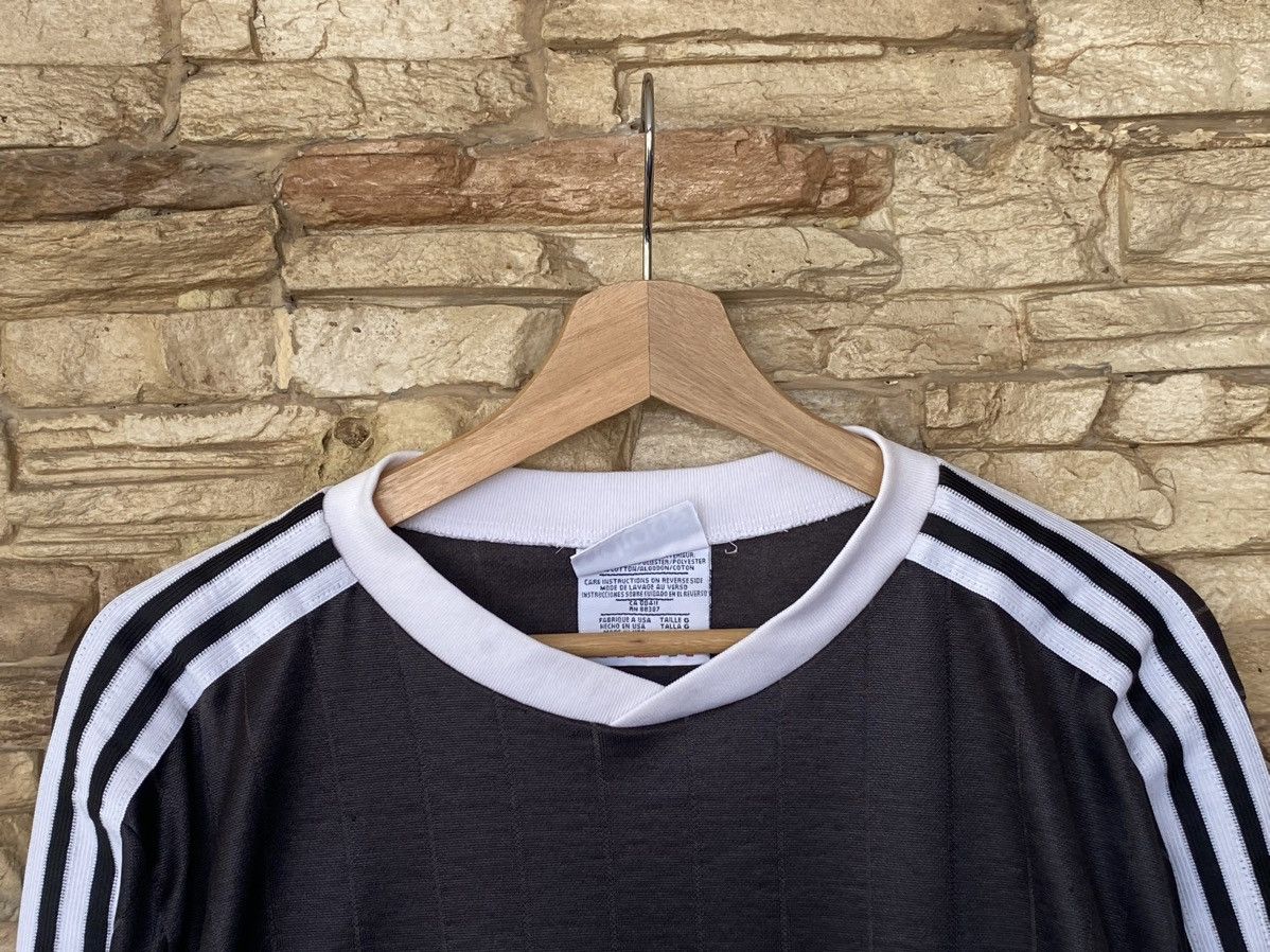 Vintage Rare Vintage 90s Adidas Long Sleeve Jersey Size US L / EU 52-54 / 3 - 4 Thumbnail