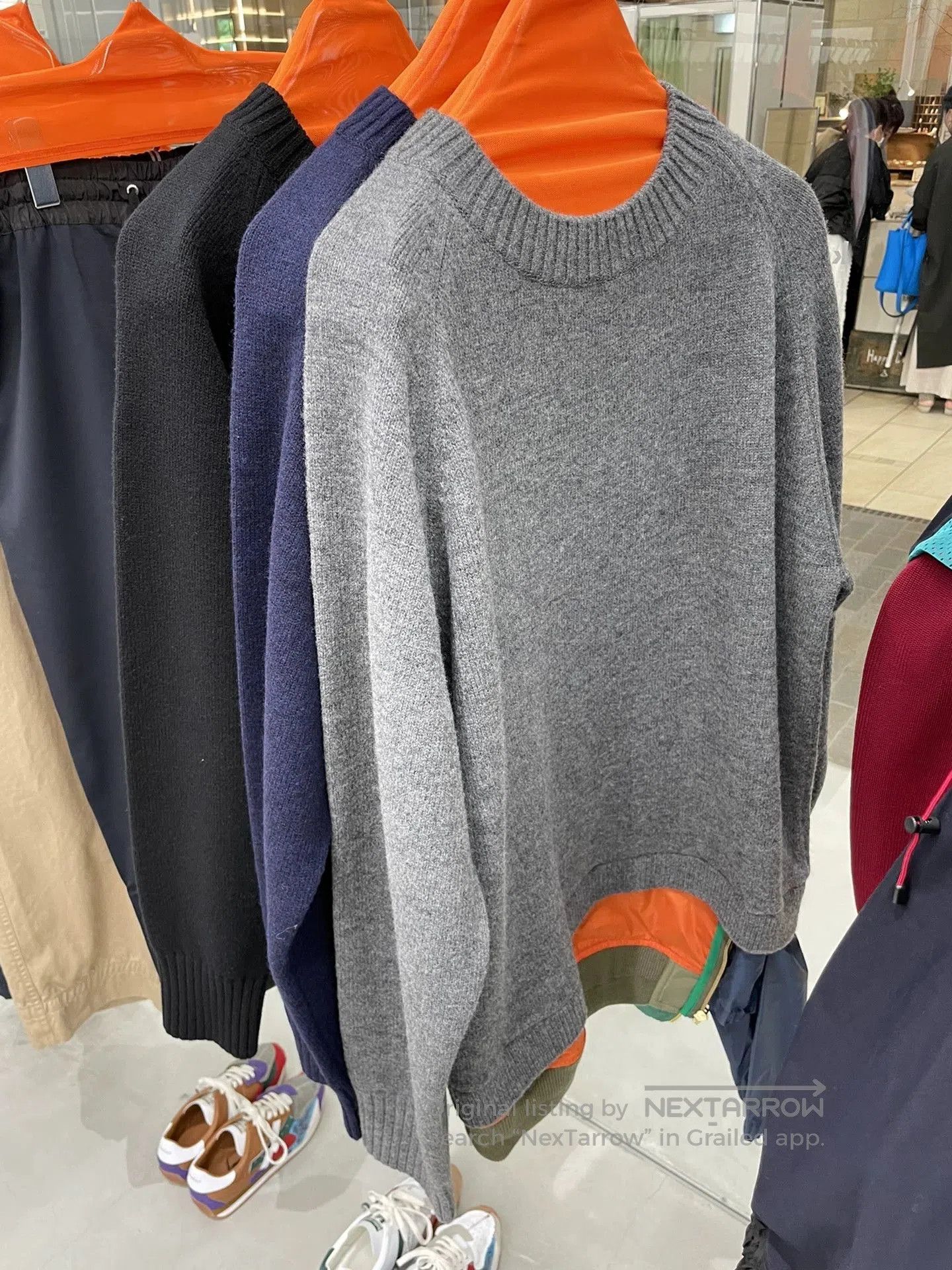 Kolor navy blue knitted pullover sweater. Size US S / EU 44-46 / 1 - 9 Thumbnail