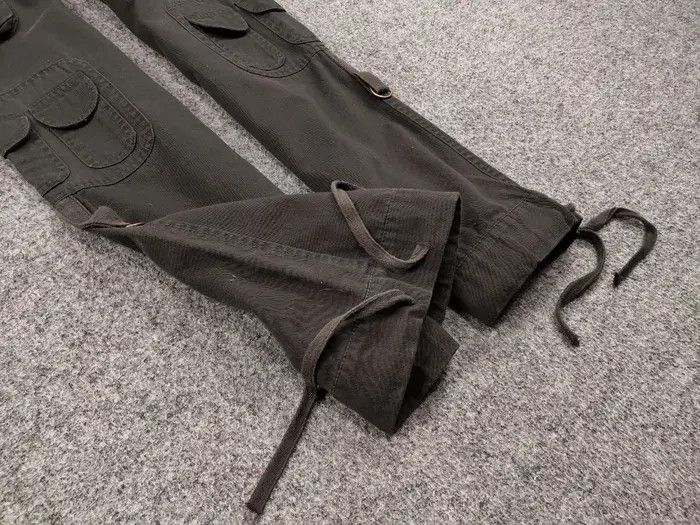 Japanese Brand Vintage 90's Japanese Baggy Multi Pocket Cargo pants Womens Size 32" / US 10 / IT 46 - 7 Thumbnail