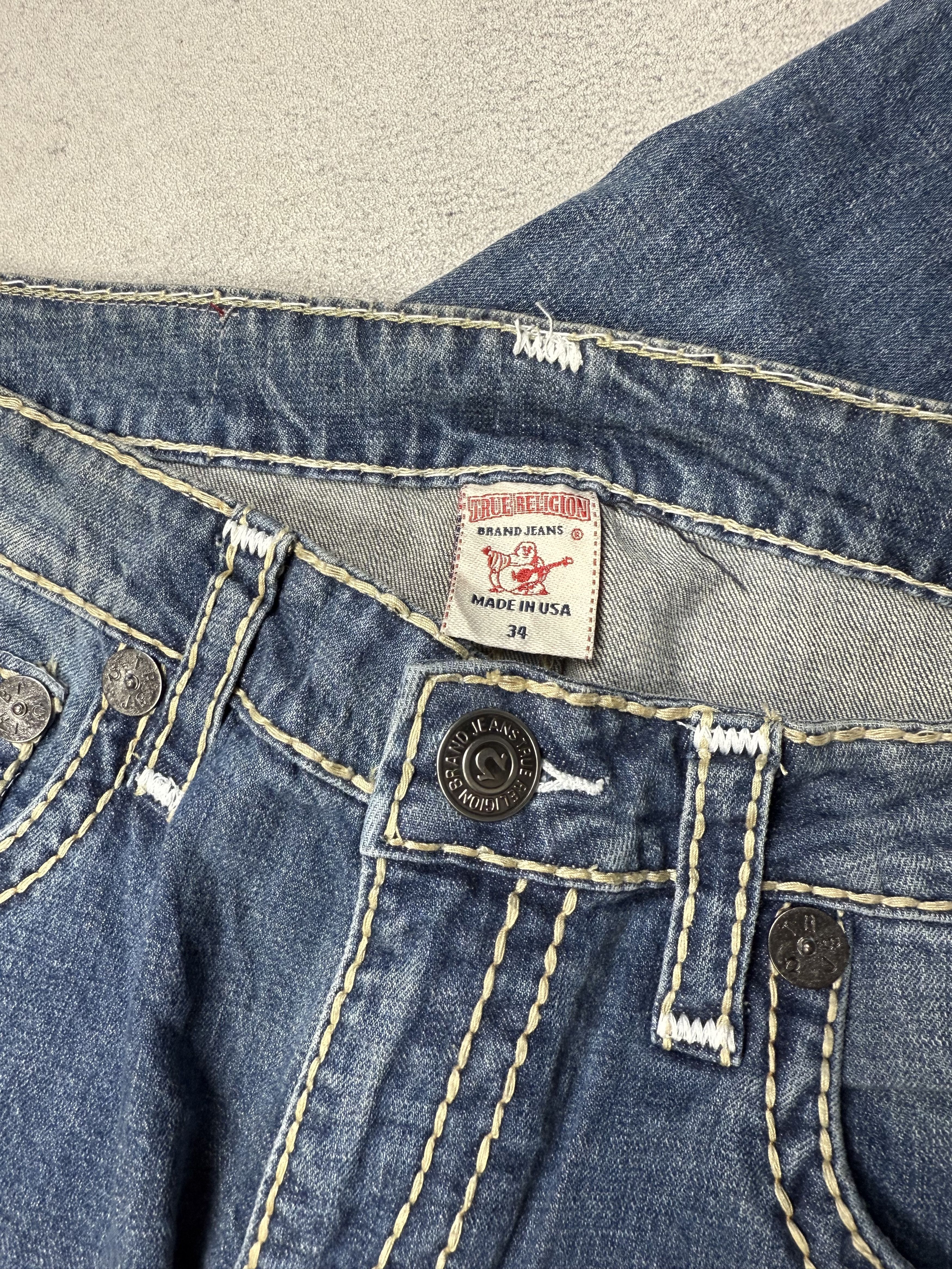 True Religion True Religion Y2K Ricky Super T Denim Pants Size US 34 / EU 50 - 7 Thumbnail