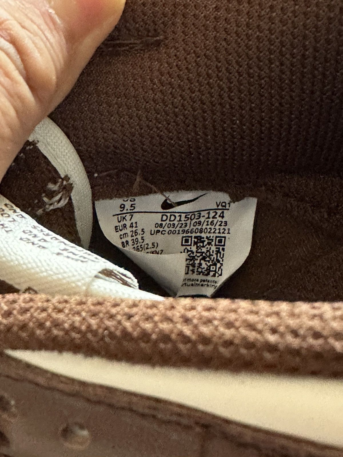 Nike Nike Dunk Low W “Cacao Wow” Size US 9.5 / IT 39.5 - 7 Thumbnail