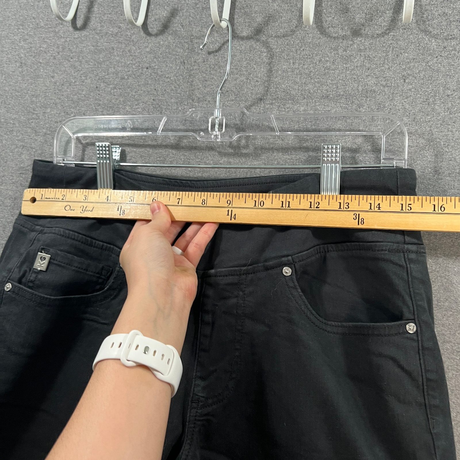 Other Belle By Kim Gravel TripleLuxe Reg Twill Cropped Str Size 32" / US 10 / IT 46 - 10 Thumbnail