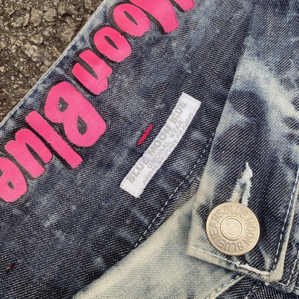 Hysteric Glamour Blue Moon Blue Jeans Nice Design Size US 28 / EU 44 - 6 Thumbnail