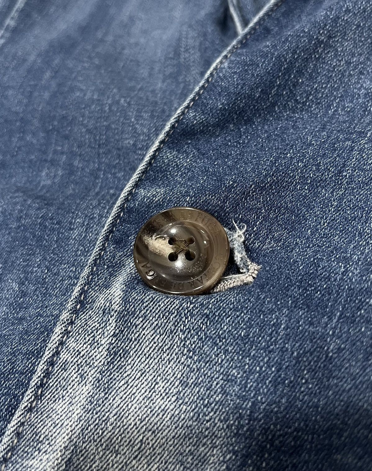 GOSTAR DE FUGA Gostar De Fuga Blue Denim Blazzer Size US M / EU 48-50 / 2 - 7 Thumbnail