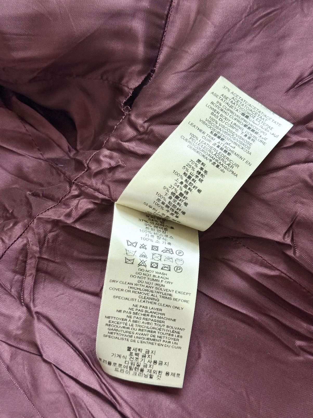 Burberry Burberry Wool Cashmere Military Coat Structured Button Size S / US 4 / IT 40 - 19 Thumbnail
