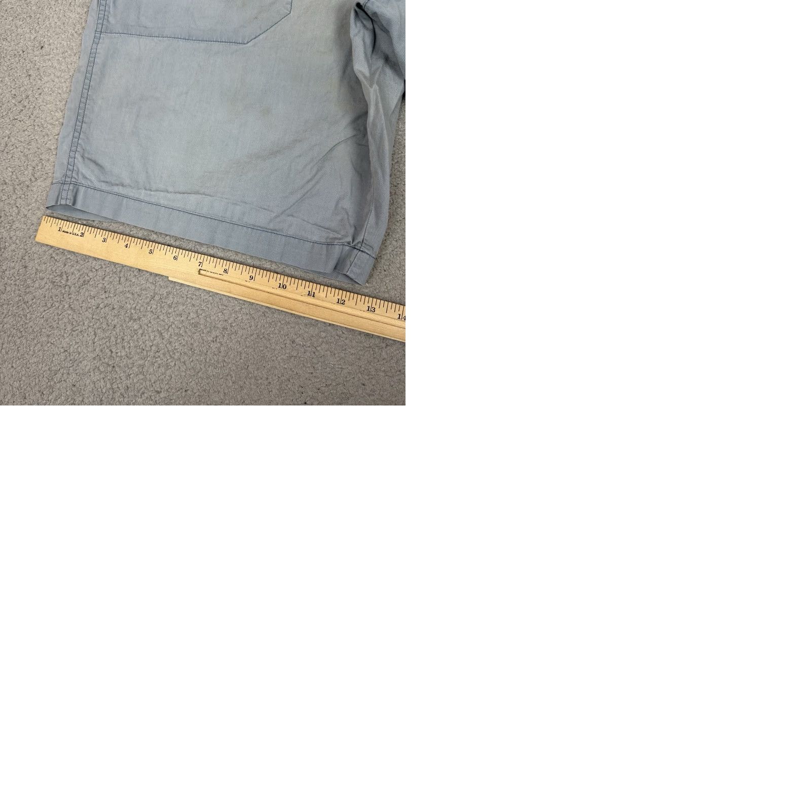 Nike VINTAGE Nike Shorts Mens XL Blue Embroidered Distressed Swoosh Rare Vtg Casual Size US 36 / EU 52 - 9 Thumbnail