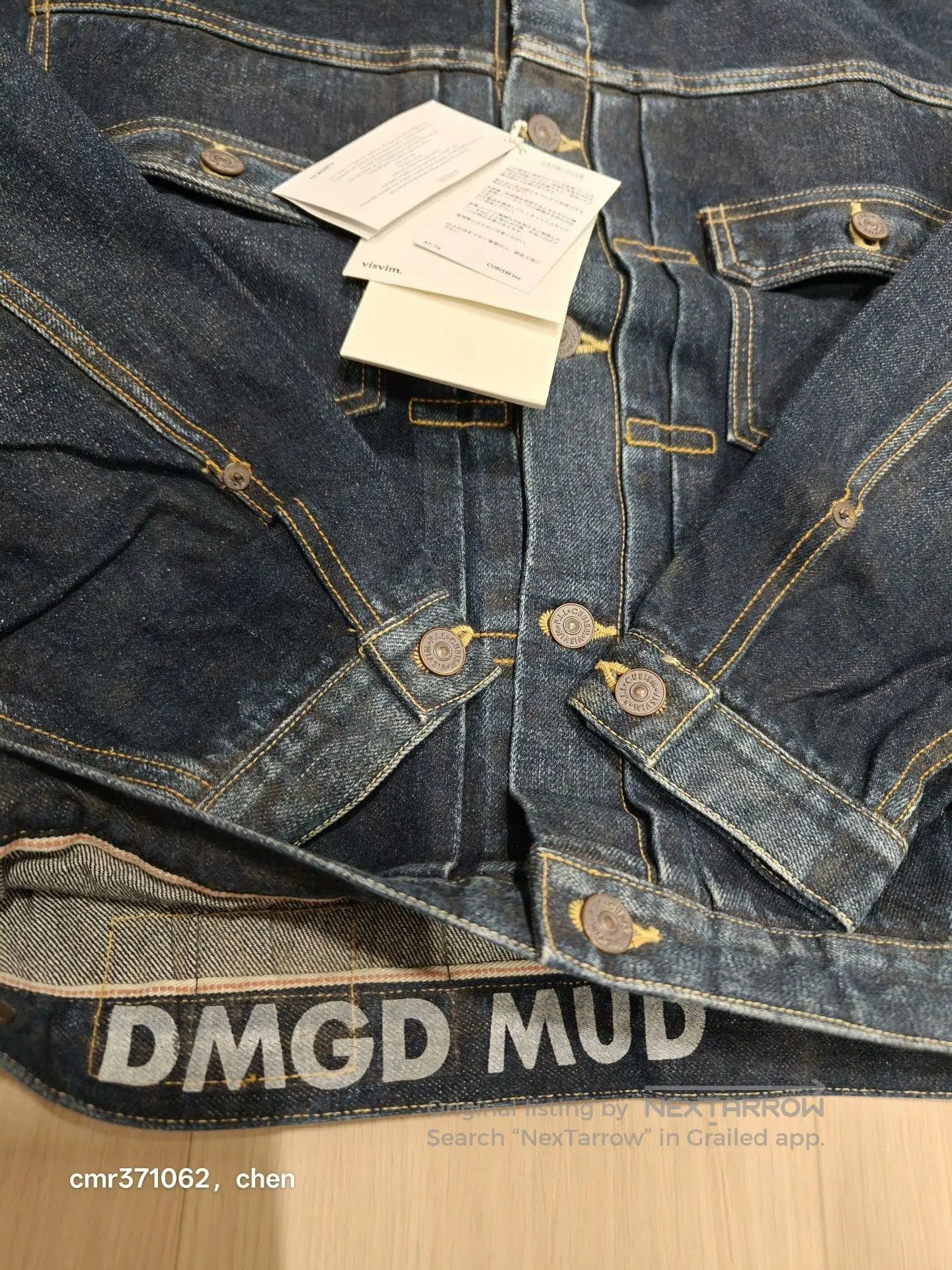 Visvim VISVIM 23AW 101XX DMGD MUD JKT. Size US M / EU 48-50 / 2 - 5 Thumbnail