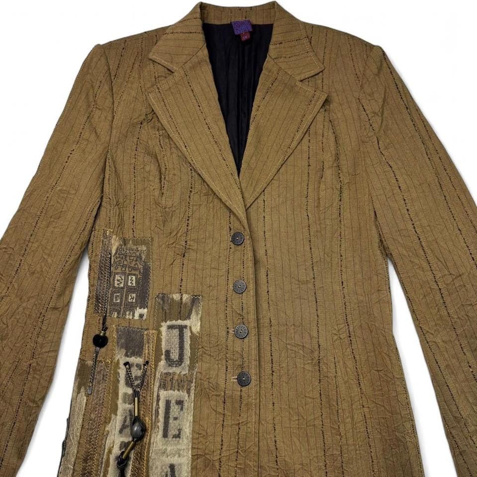Other Trompe l’oeil blazer from Legatte by Save the Queen Size L / US 10 / IT 46 - 2 Thumbnail
