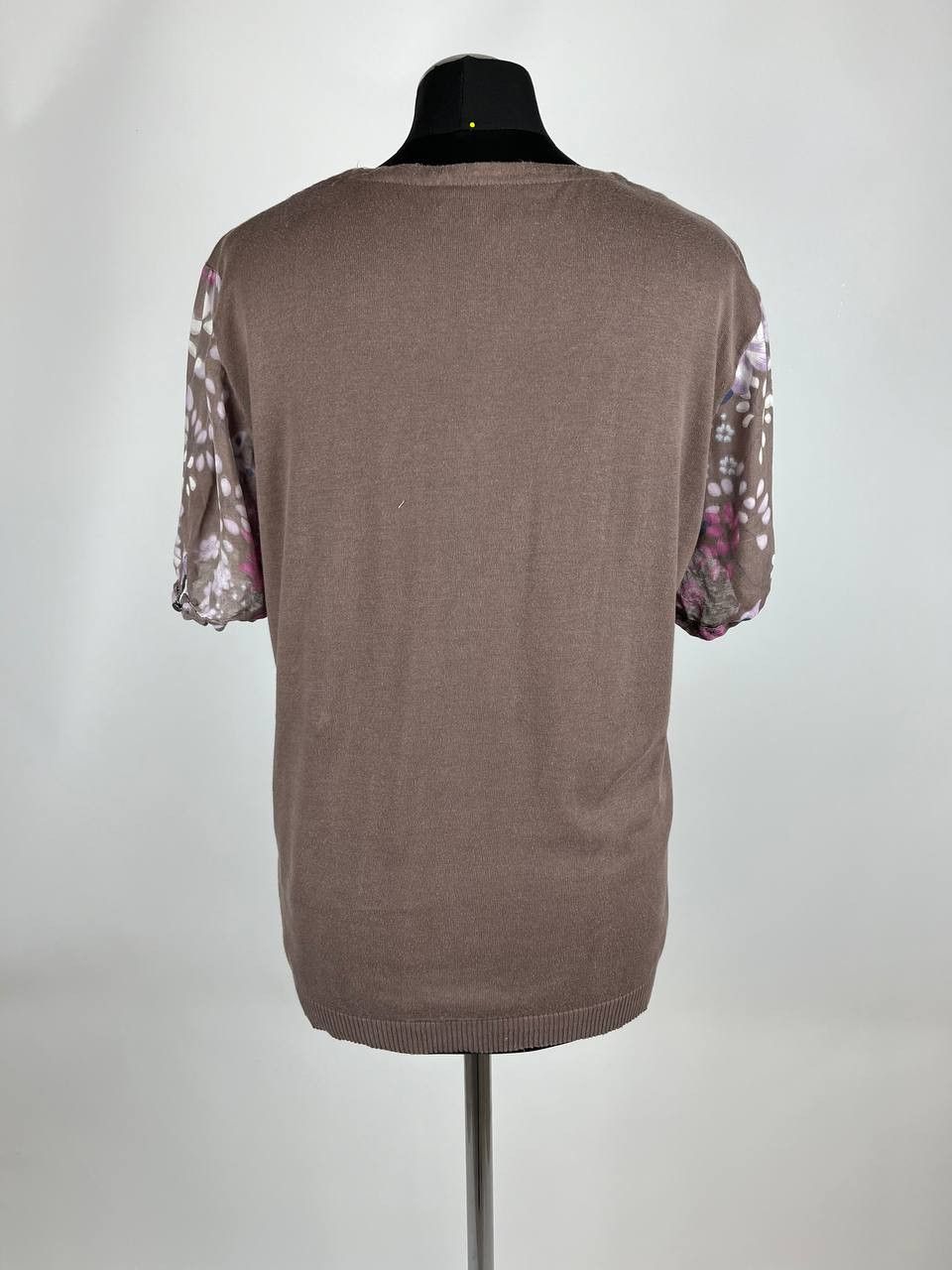 Salvatore Ferragamo × Vintage Salvatore Ferragamo Vintage Blouse Floral Prin (0446) Size XL / US 12-14 / IT 48-50 - 3 Thumbnail