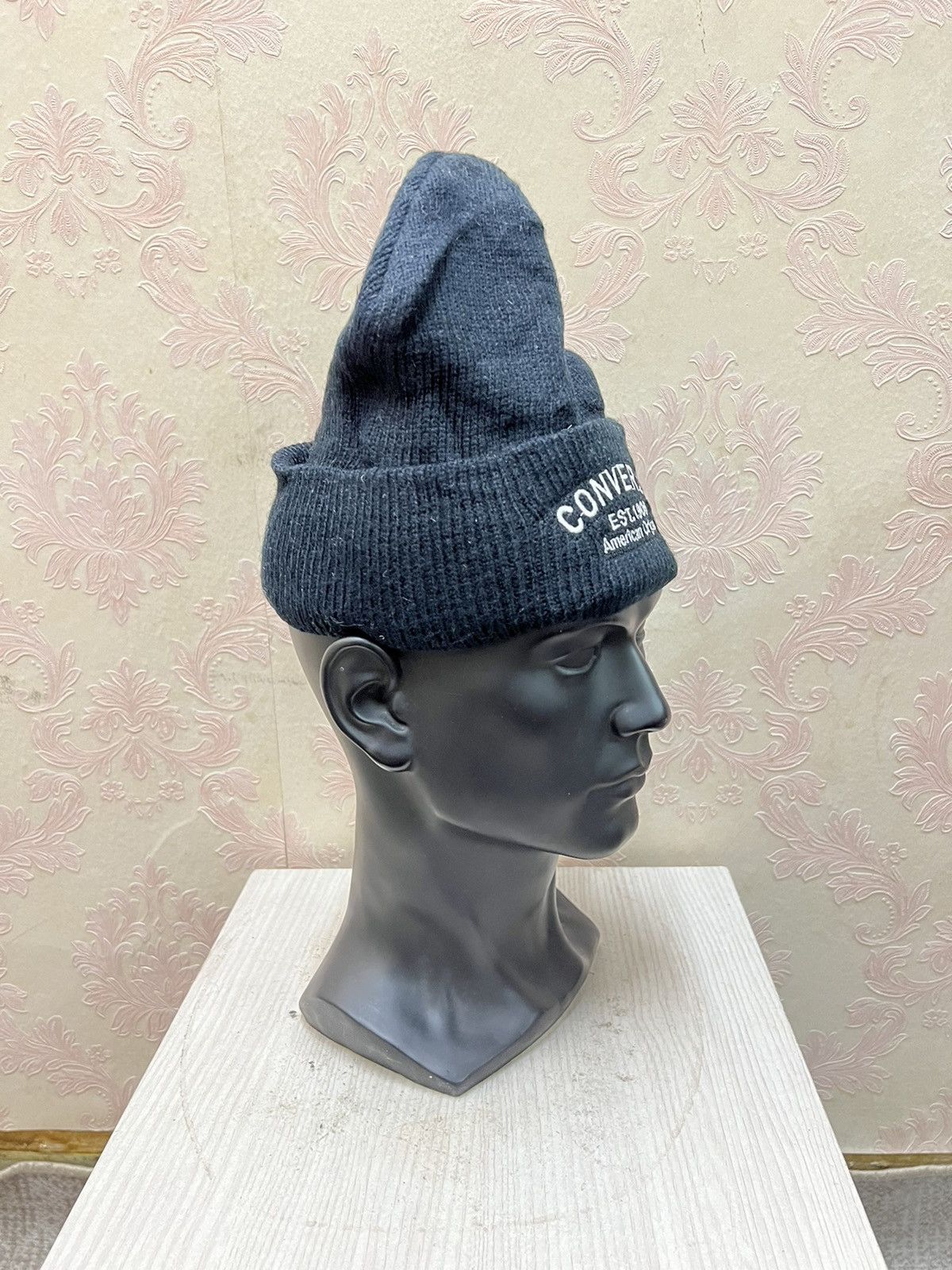 Converse Vintage Converse Spell Out Beanie Hats Size ONE SIZE - 4 Thumbnail