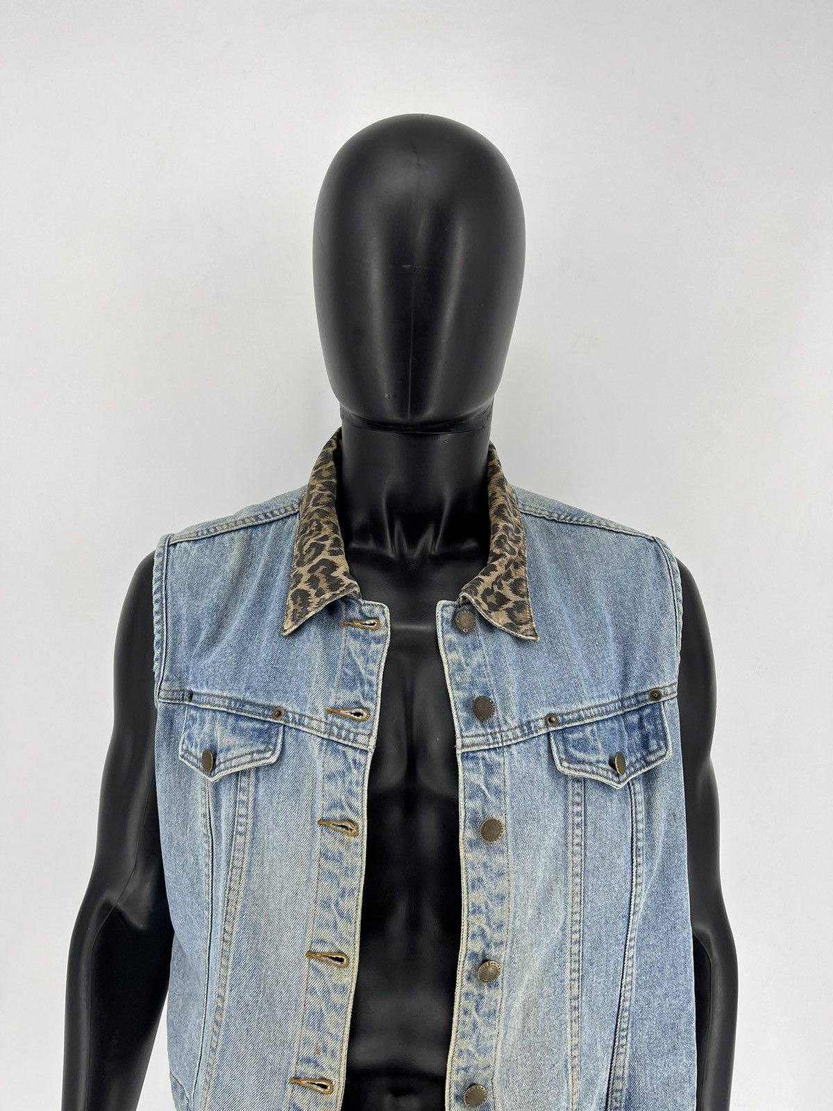 John Baner × Vintage John Baner Avant Garde Japanese Brand Denim Jacket Size US M / EU 48-50 / 2 - 1 Thumbnail
