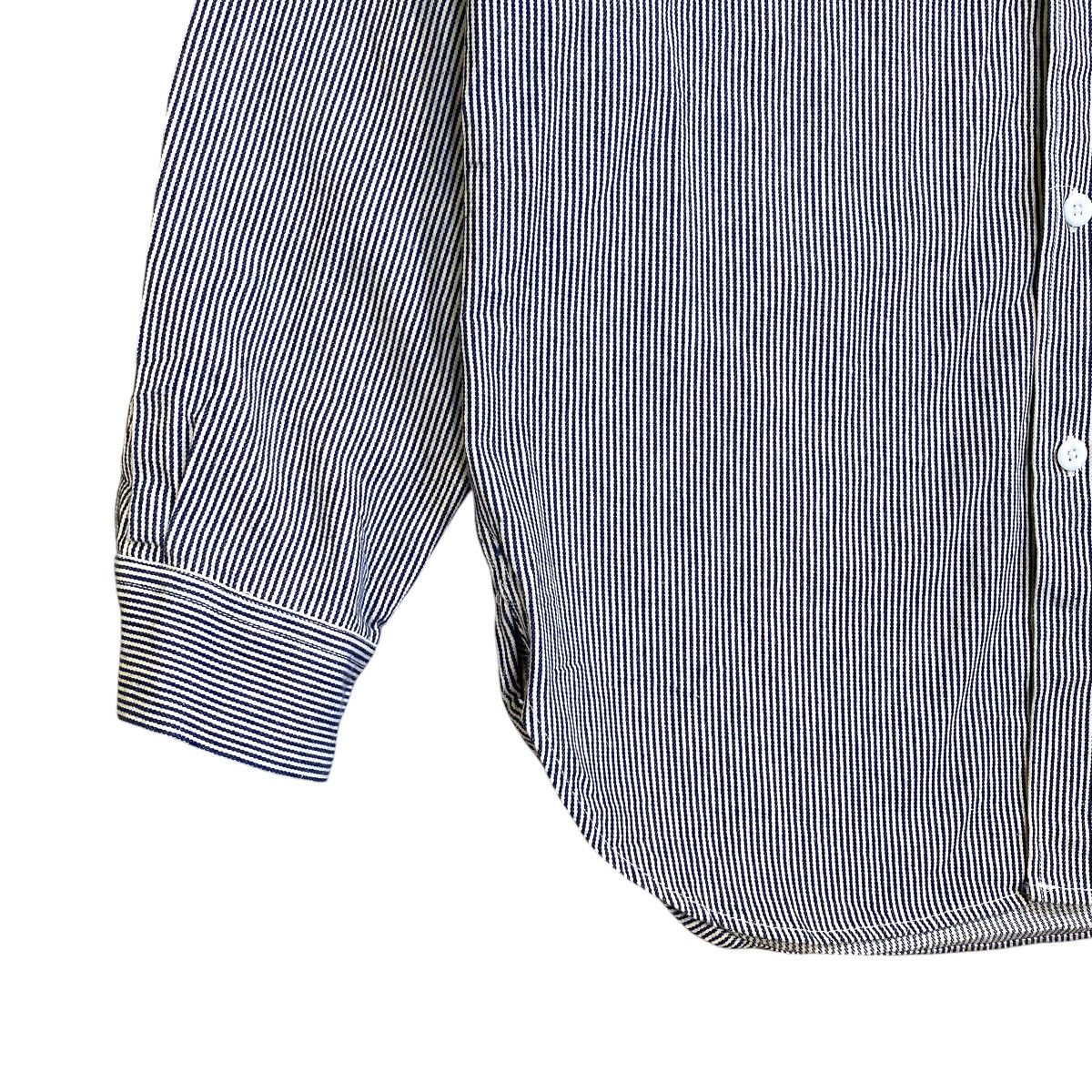 Beams Plus × Japanese Brand × Vintage 💥 JAPAN BEAMS WORKER HICKORY SHIRT Size US M / EU 48-50 / 2 - 5 Thumbnail
