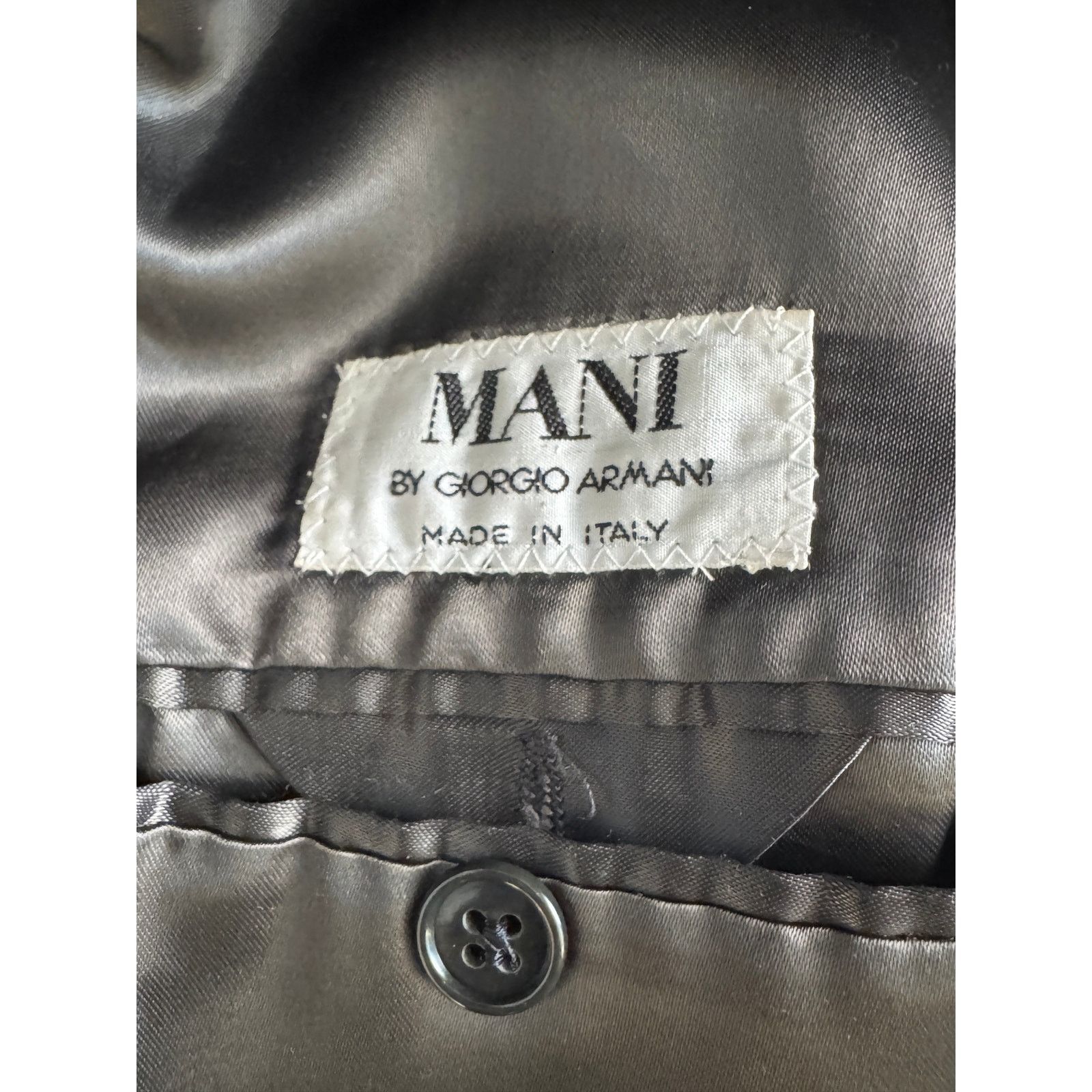 Marilyn Manson Mani by Giorgio Armani Men'sVintage Tweed Coat Size US L / EU 52-54 / 3 - 5 Thumbnail
