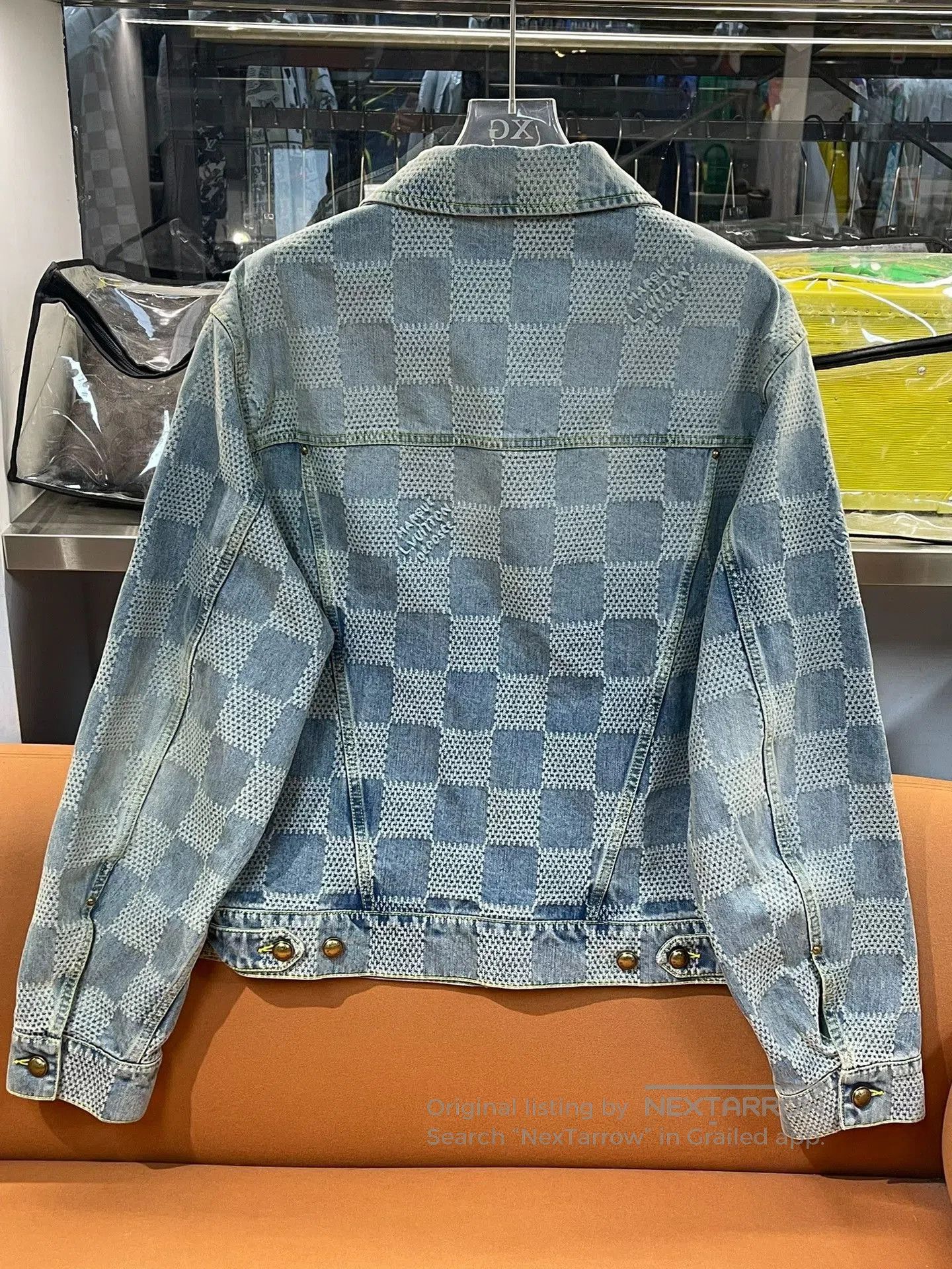 Louis Vuitton Louis Vuitton SS25 Checked Denim Jacket. Size US L / EU 52-54 / 3 - 2 Thumbnail