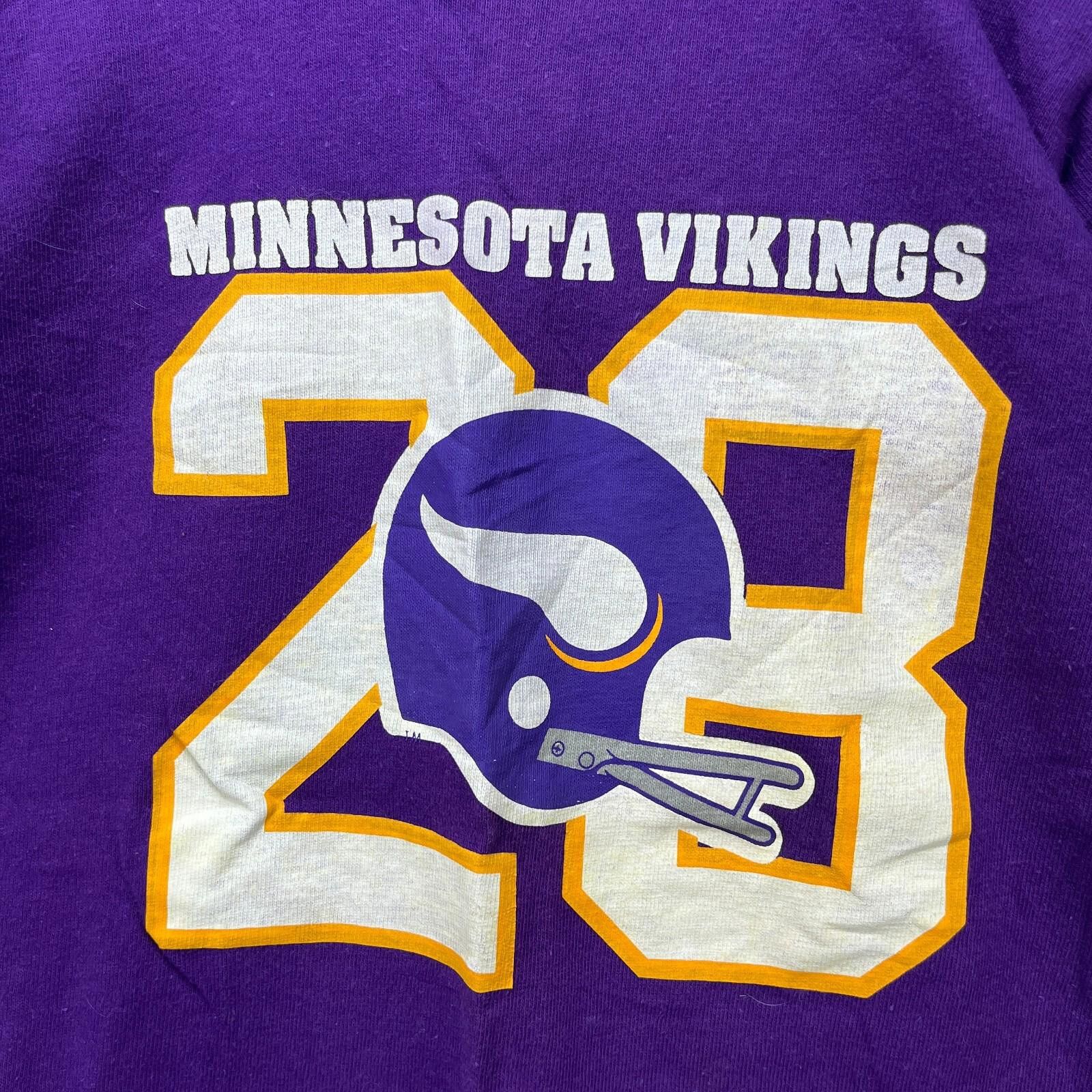 Champion Vintage 80s Champion Minnesota Vikings T-Shirt Medium Size US M / EU 48-50 / 2 - 2 Thumbnail