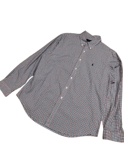Polo Ralph Lauren Vintage Polo Ralph Lauren Checkered Button Up Shirt Size XL Size US XL / EU 56 / 4 - 1 Thumbnail