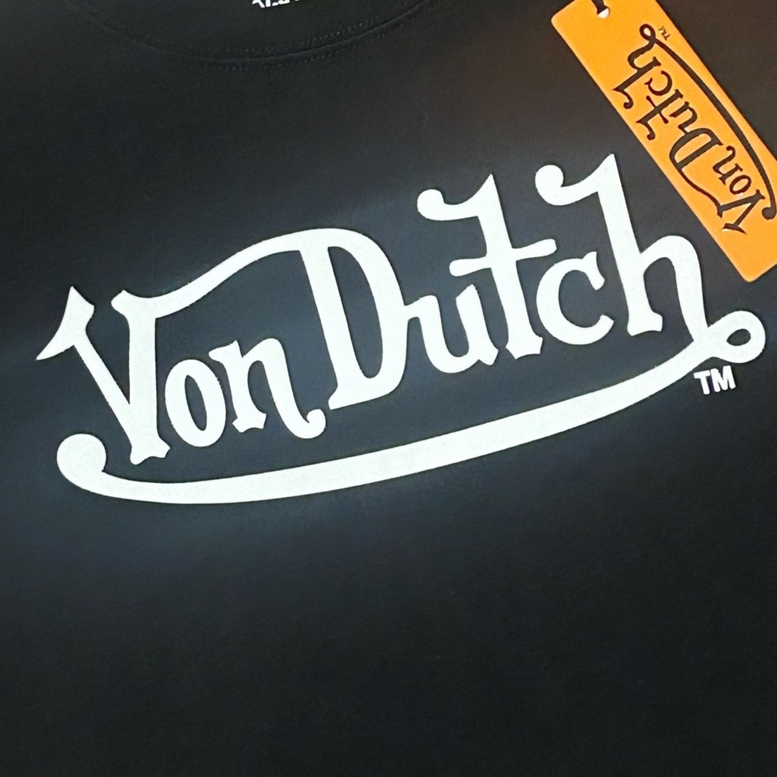 Von Dutch Von Dutch Unisex Black Graphic Tee Size US S / EU 44-46 / 1 - 2 Thumbnail
