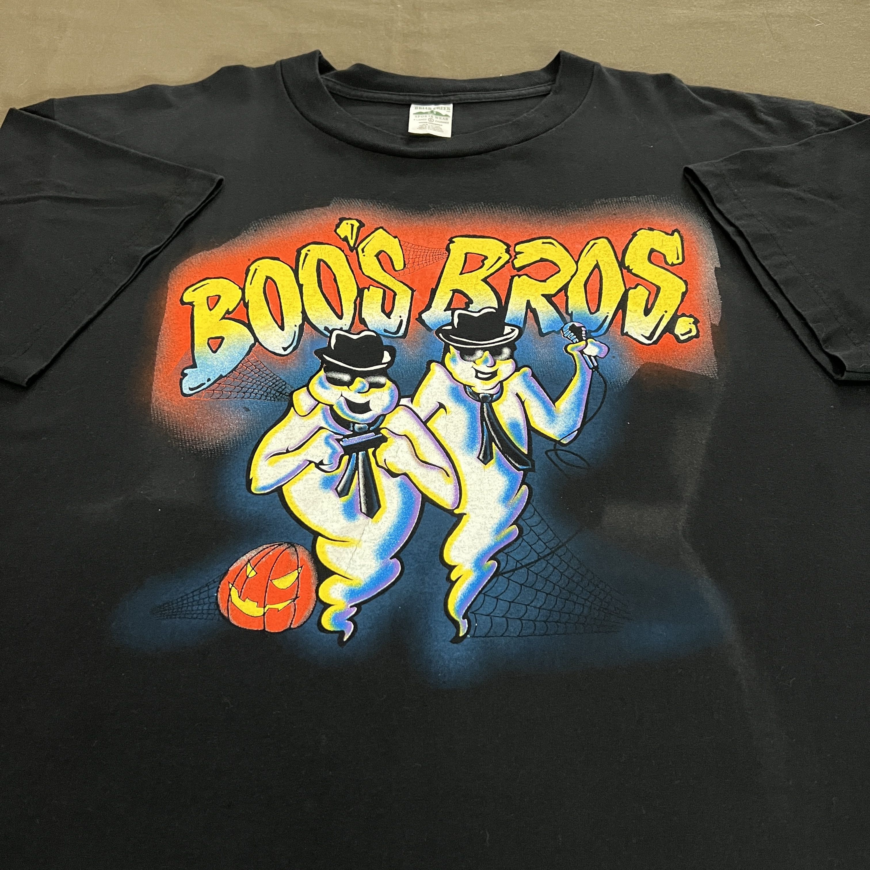 Vintage The Blues Brothers Boos Bros parody Tee XL Halloween