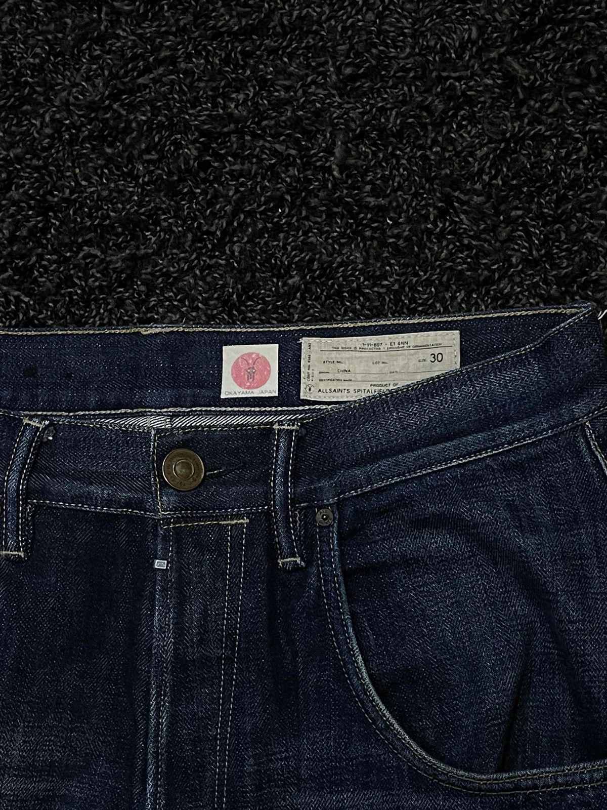 Allsaints Baggy Jeans Allsaints Okayama Fadded Jeans pants Japanese Size US 30 / EU 46 - 3 Thumbnail
