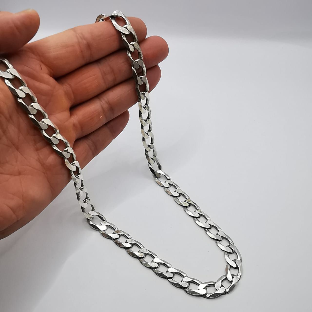 Vintage Vintage Men's Chain, 925 Sterling Silver, Signature, 61,38g Size ONE SIZE - 3 Thumbnail
