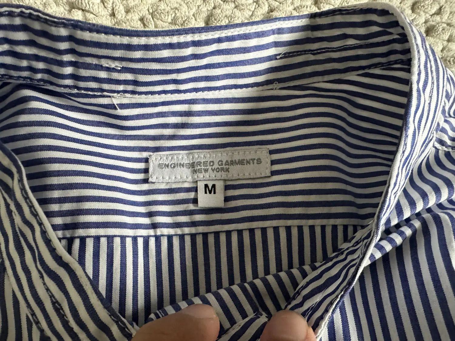 Engineered Garments Banded Collar Shirt Size US M / EU 48-50 / 2 - 3 Thumbnail