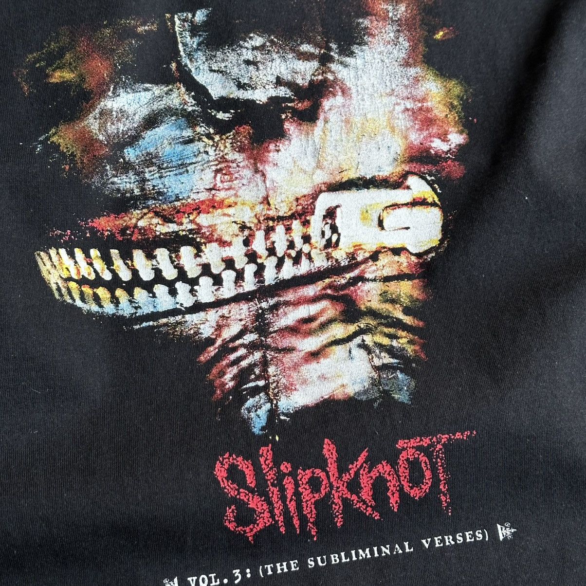 Band Tees Vintage y2k Slipknot vol.3 the subliminal verses Band Tee Size US L / EU 52-54 / 3 - 5 Thumbnail