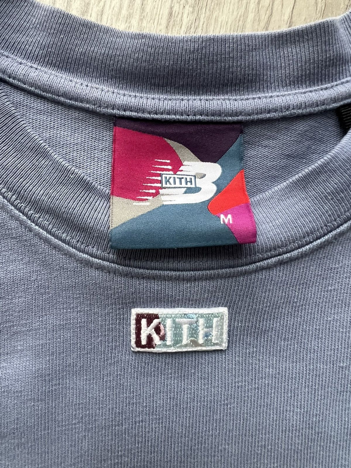 Kith × New Balance Kith x New Balance Spirit L/S Tee Blue Ombre Size US M / EU 48-50 / 2 - 2 Thumbnail