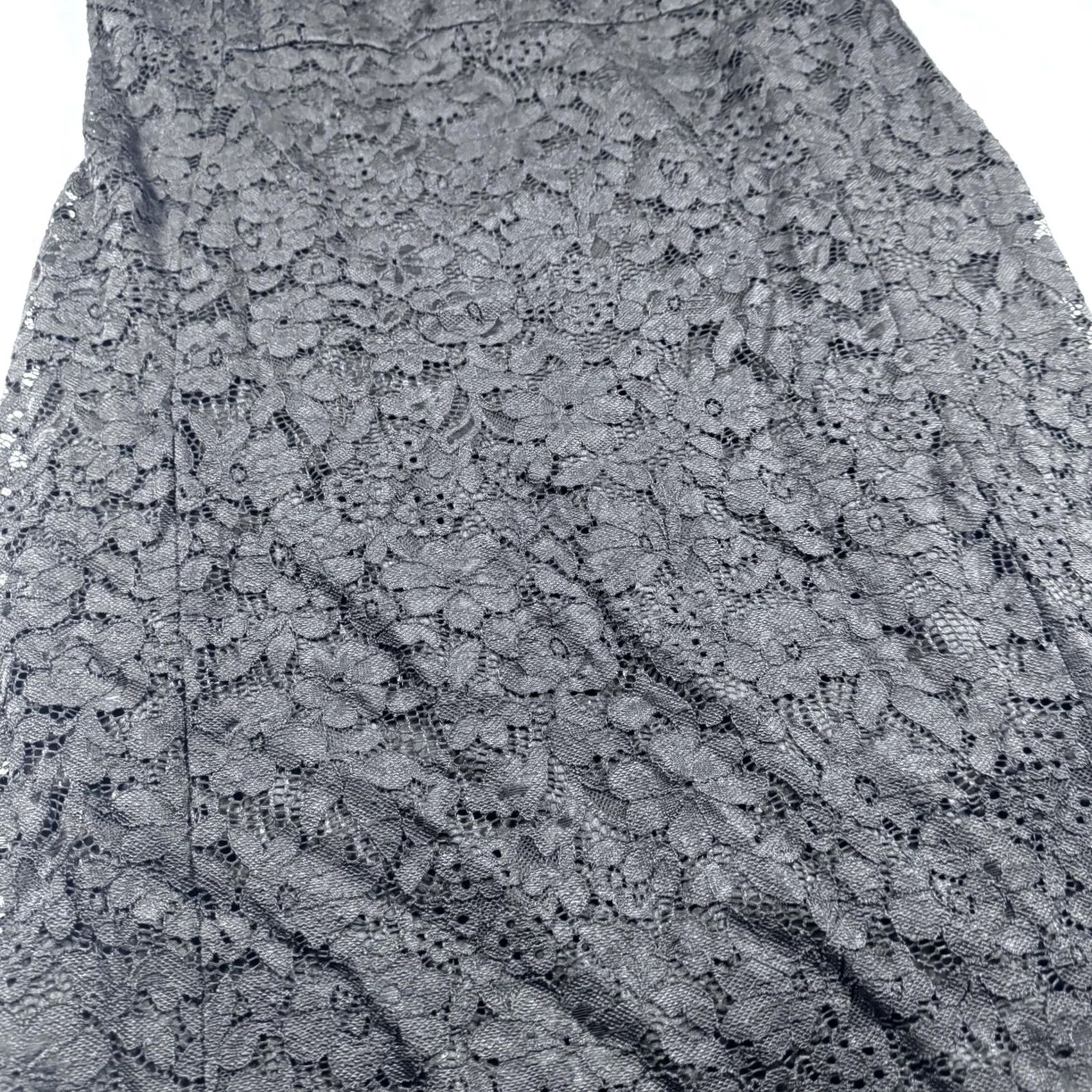 Nine West Nine West Dress Womens 16 Black Lace Sheath Sleeveless Lined Cocktail Keyhole Size XXL / US 16-18 / IT 52-54 - 2 Thumbnail