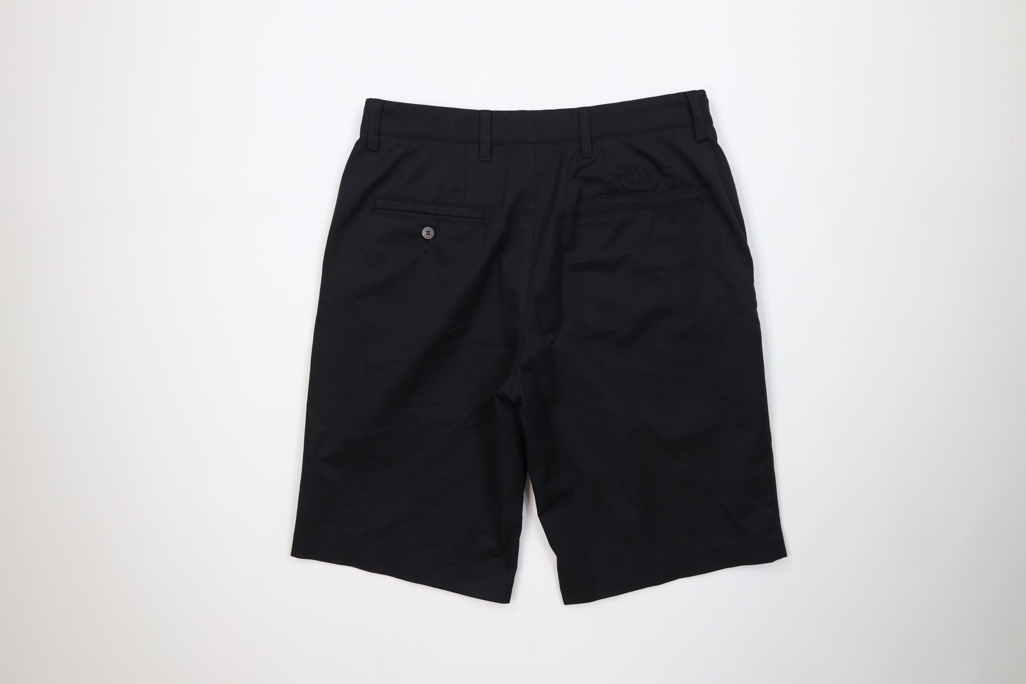 Adidas Vintage Adidas Golf Golfing Chino Shorts Black Polyester Size US 30 / EU 46 - 8 Thumbnail