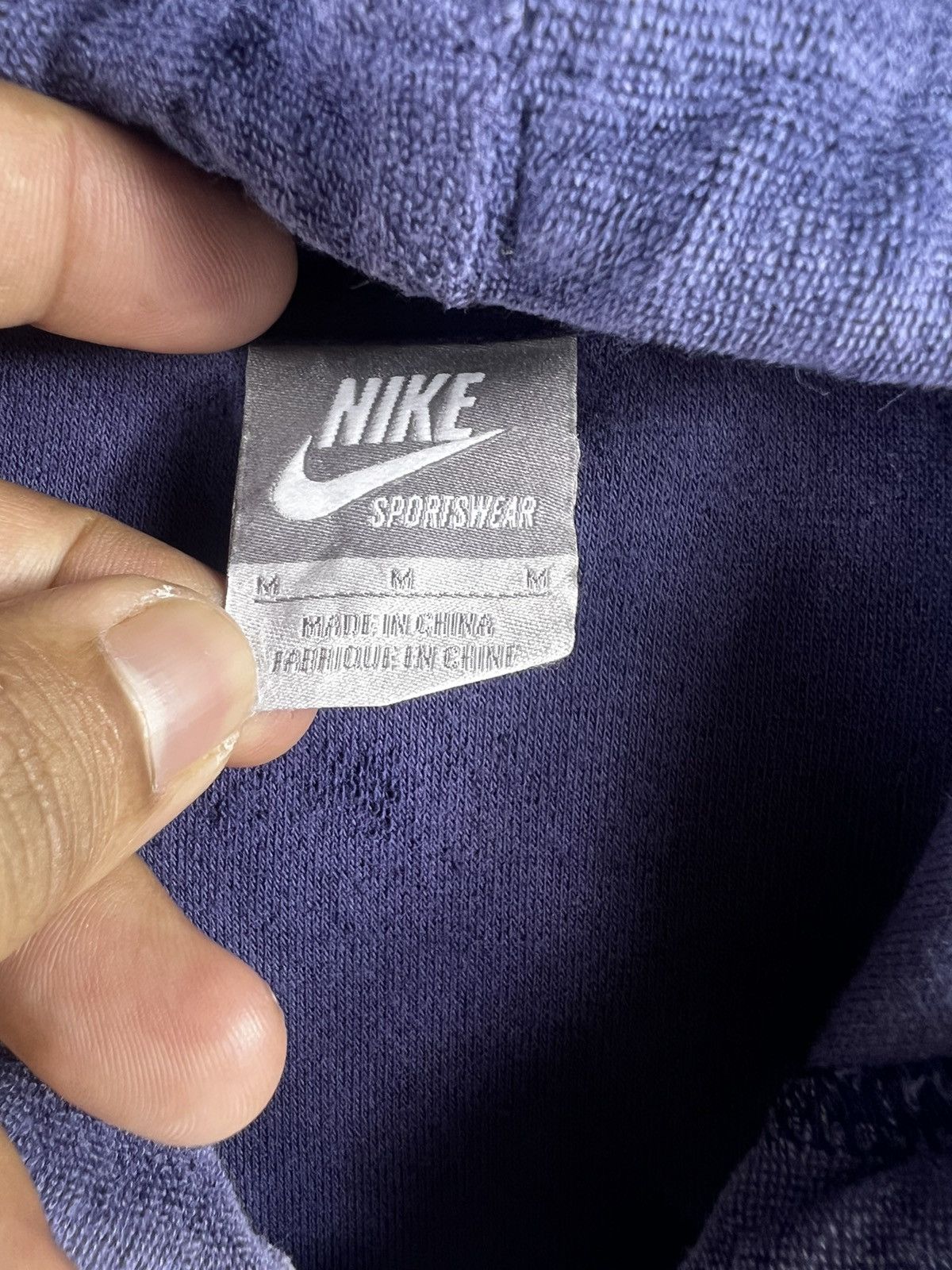 Nike 🔥 Vintage Y2K Nike sweat hoodie zipper - M Size US S / EU 44-46 / 1 - 8 Thumbnail