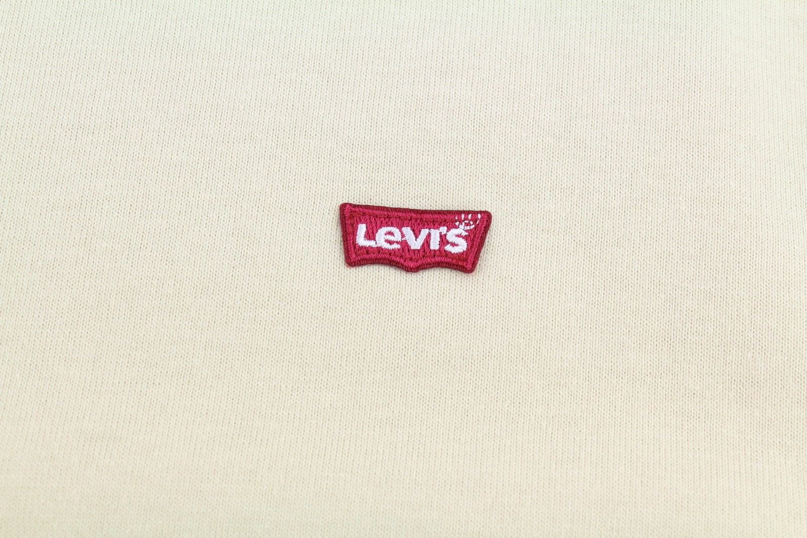 Levi's STANDARD XL Light Beige Cotton Tricot Crew Neck 87866 Size US XL / EU 56 / 4 - 6 Thumbnail
