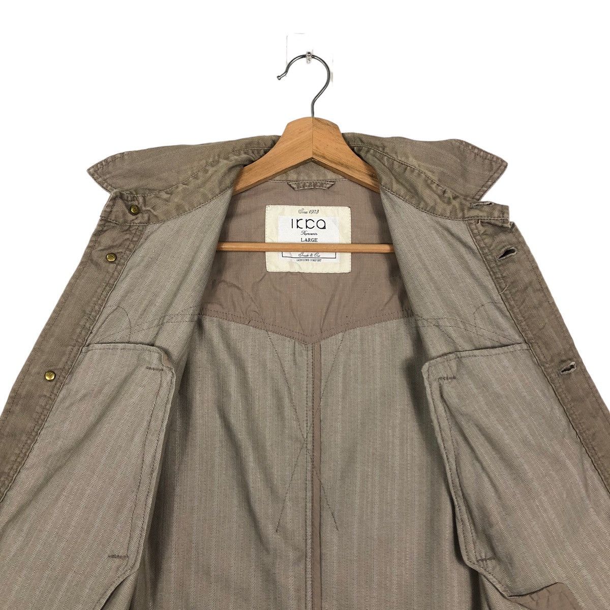 General Research 🔥90’s Biker Jacket Rare Zipper Icca Japan Size US L / EU 52-54 / 3 - 11 Thumbnail