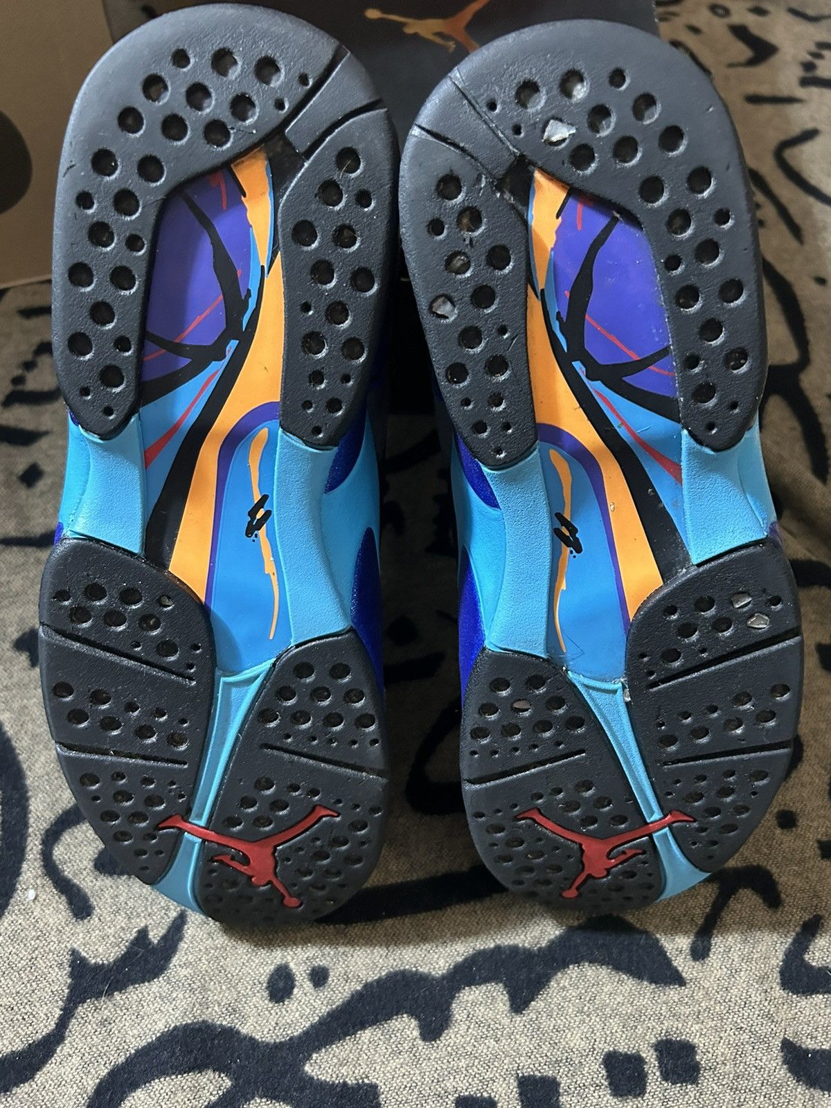 Jordan Brand × Nike 2015 Aqua Air Jordan Viii 8 Size US 11.5 / EU 44-45 - 4 Thumbnail
