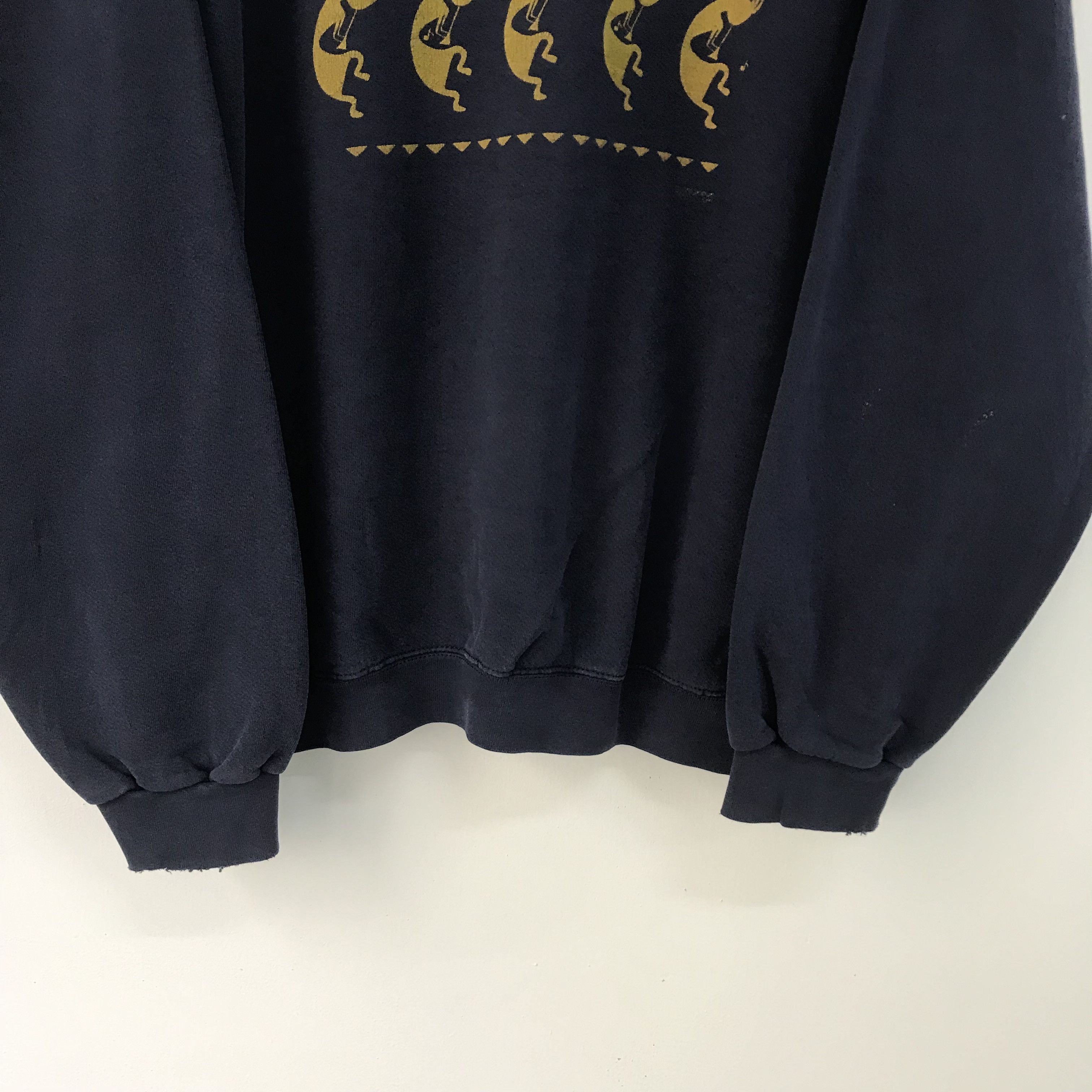 Arizona Jean Co. Vintage 90's Flagstaff Arizona Blue Sweatshirt - 517 Size US XL / EU 56 / 4 - 5 Thumbnail