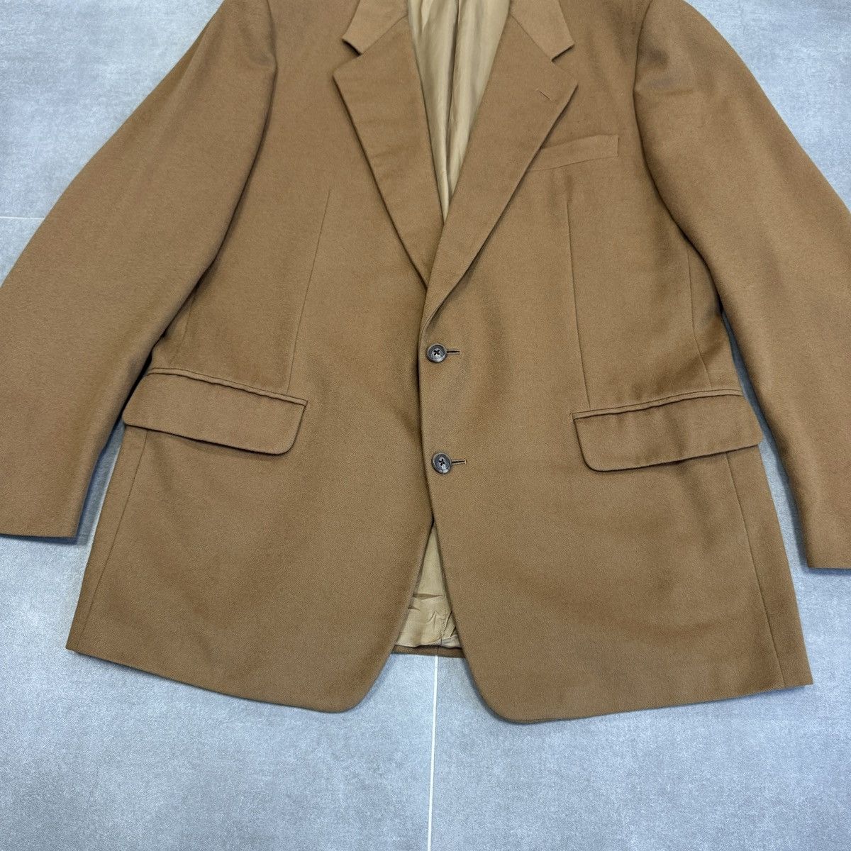 Corneliani Corneliani Linea Sartoria Wool Cashmere Blazer Men Size 52R Size 52R - 5 Thumbnail