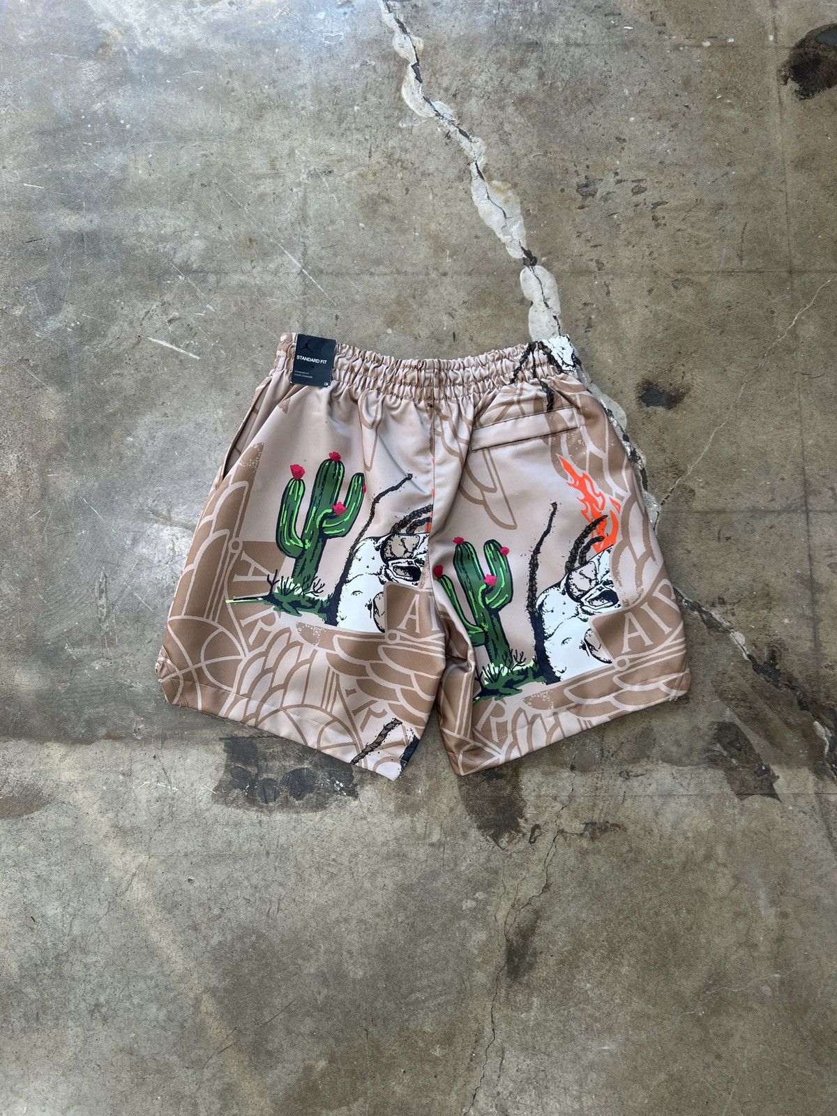 Jordan Brand × Travis Scott Travis Scott Cactus Jack Jordan Shorts Sz. Medium Size US 32 / EU 48 - 5 Thumbnail