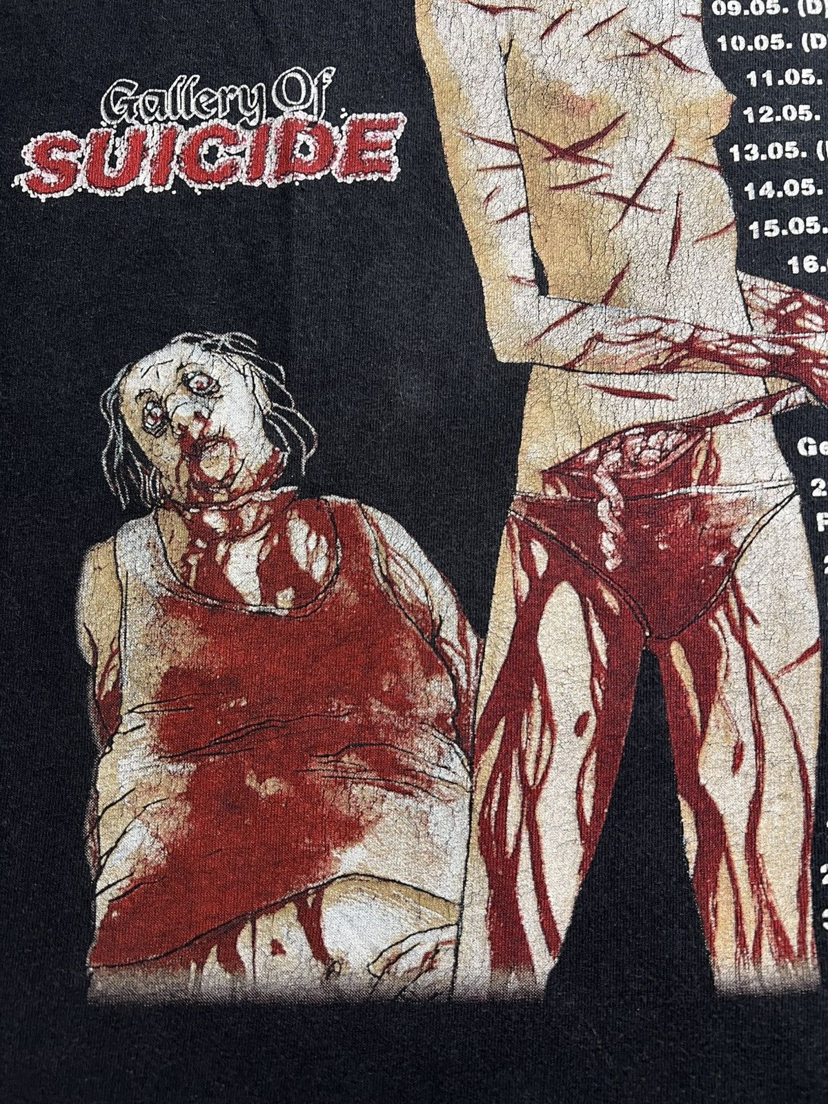 Vintage Cannibal Corpse 90s Gallery of Suicide Long Sleeve Size US XL / EU 56 / 4 - 14 Thumbnail