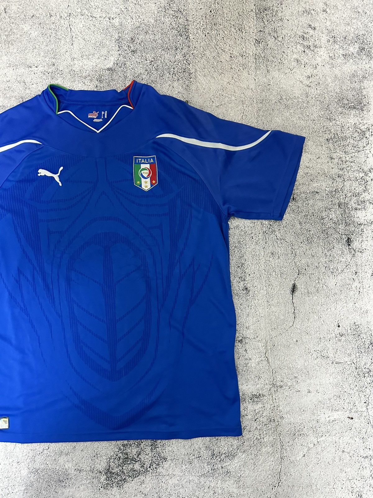 Puma Puma 2010/2011 Italia Home Soccer Jersey Size US XL / EU 56 / 4 - 3 Thumbnail