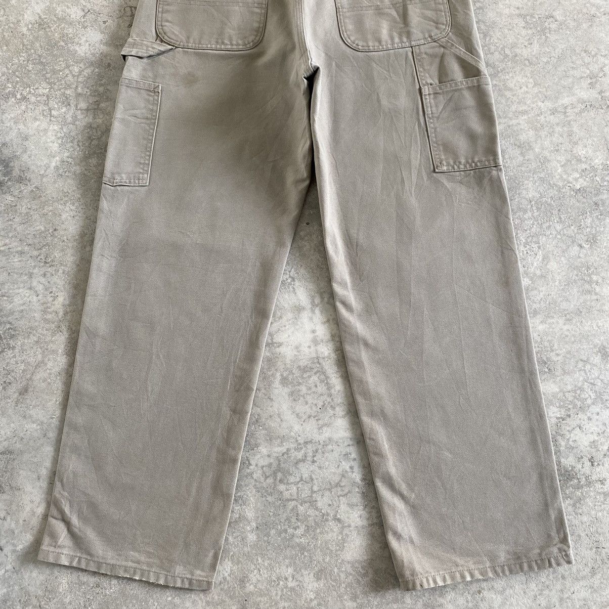 Carhartt Vintage Carhartt Desert Grey Dirty Carpenter Pants Size US 33 - 14 Thumbnail